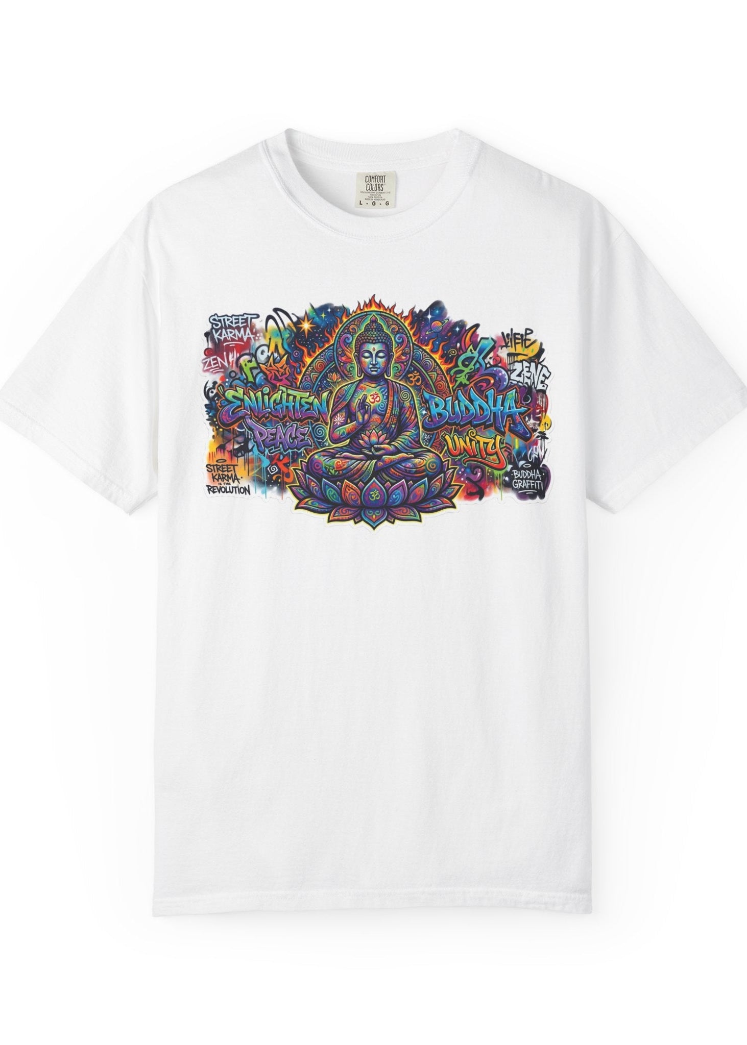 Graffiti Buddha Street Art T-Shirt