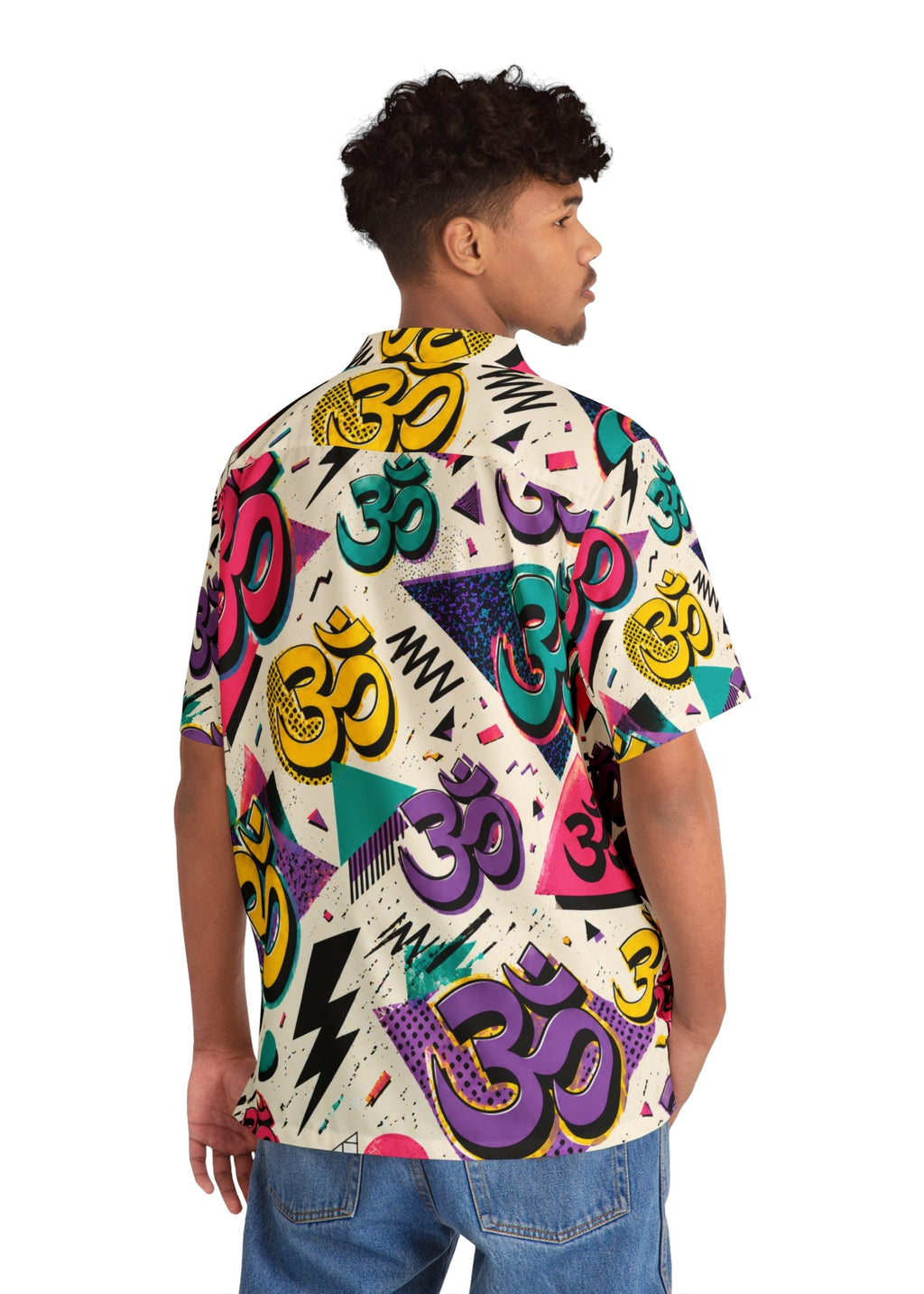 Retro Om Pop Art Hawaiian Shirt