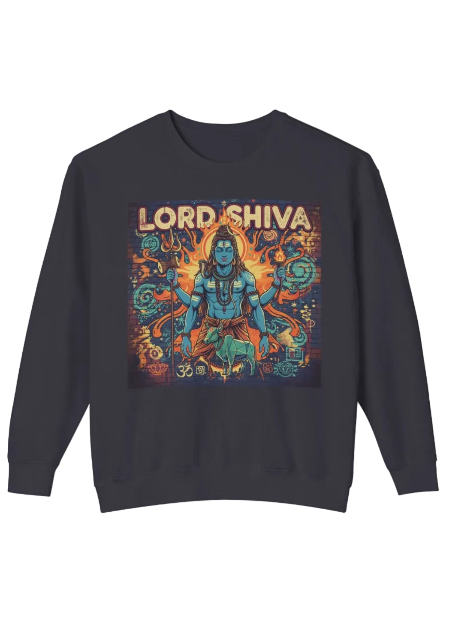 Lord Shiva Graffiti Sweatshirt