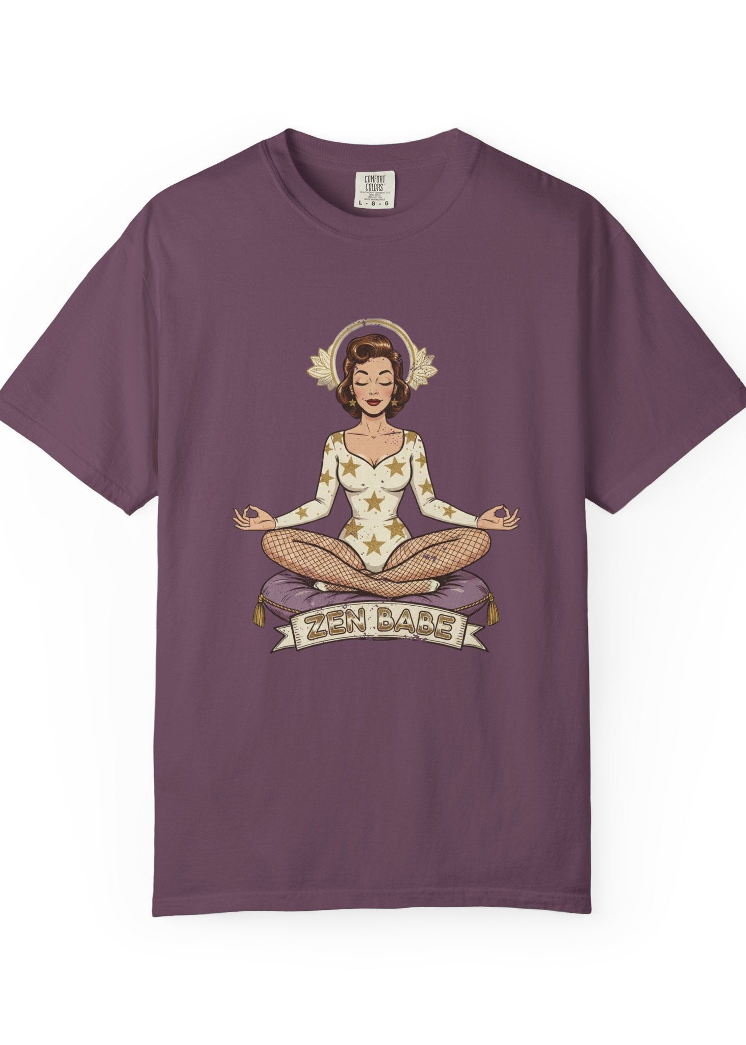 Zen Babe Retro Classic Yoga Tee