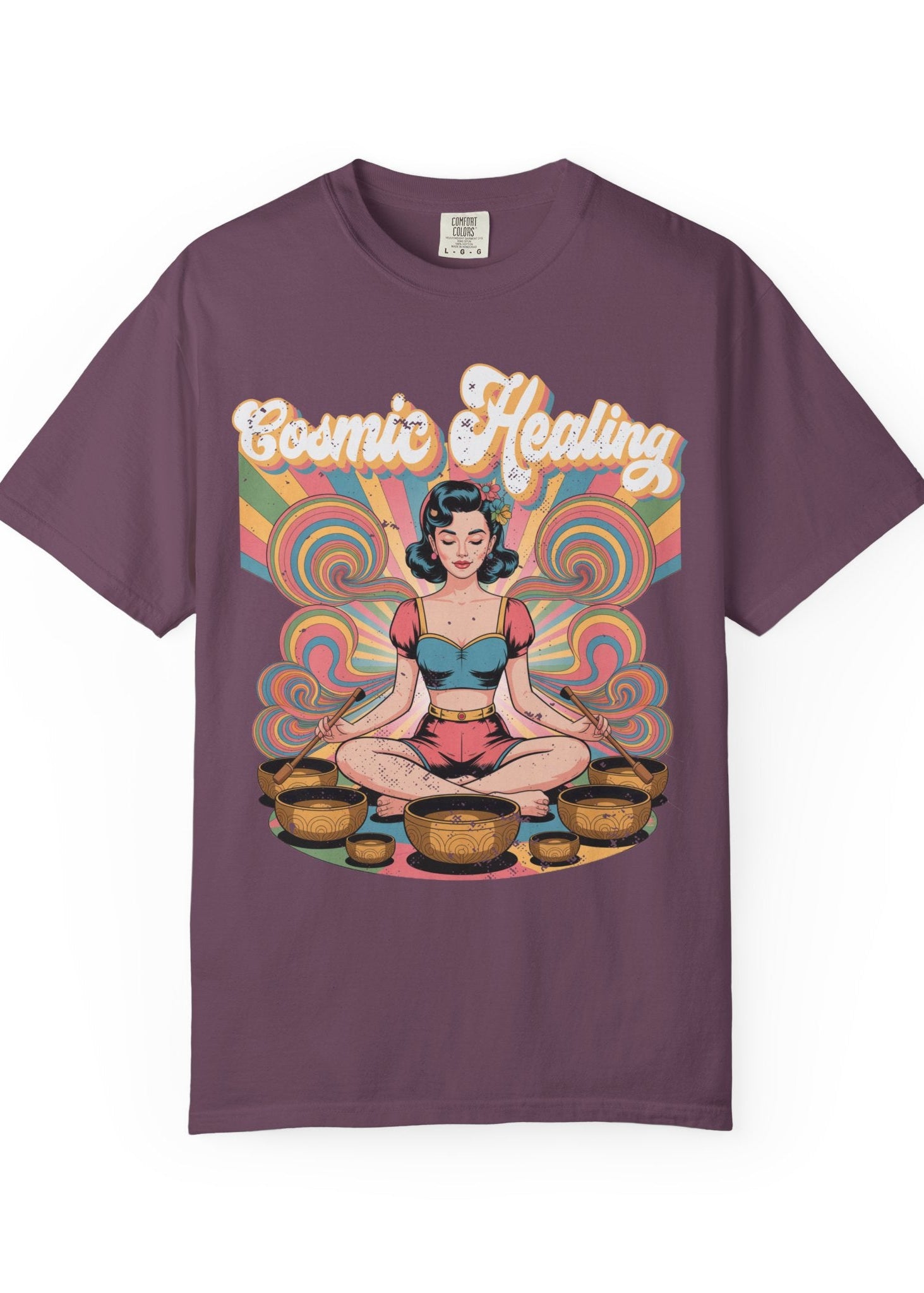 Cosmic Healing Sound Bowl Tee