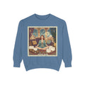 Sound Bliss Retro Sweatshirt – Vintage Sound Healing & Crystal Bowl Graphic Pullover