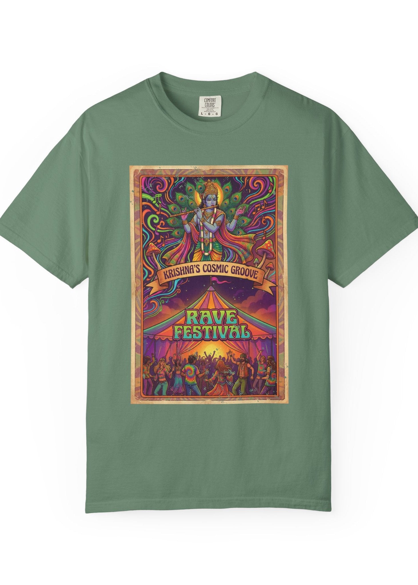 Cosmic Krishna T-Shirt
