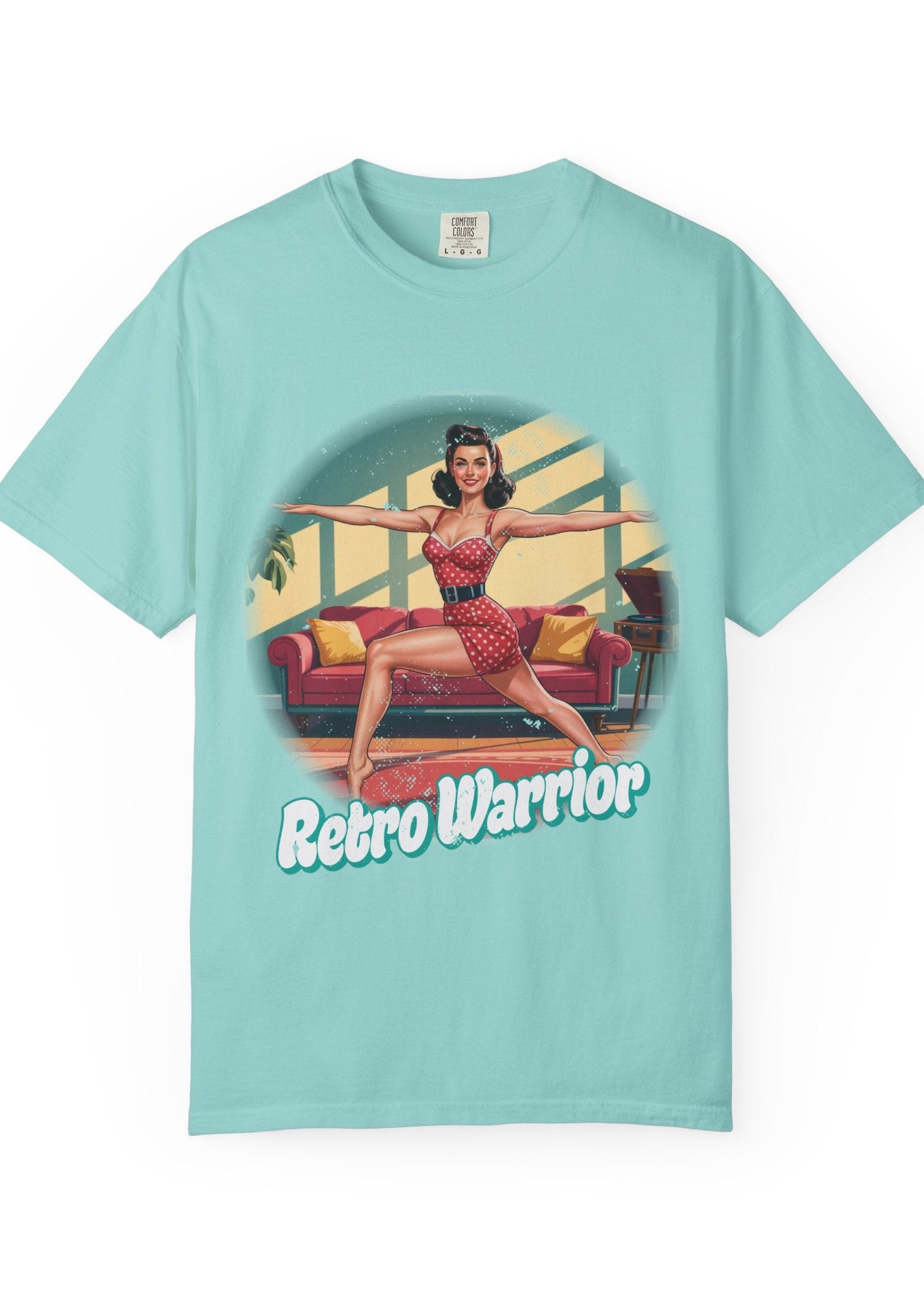 Retro Warrior Yoga T-Shirt