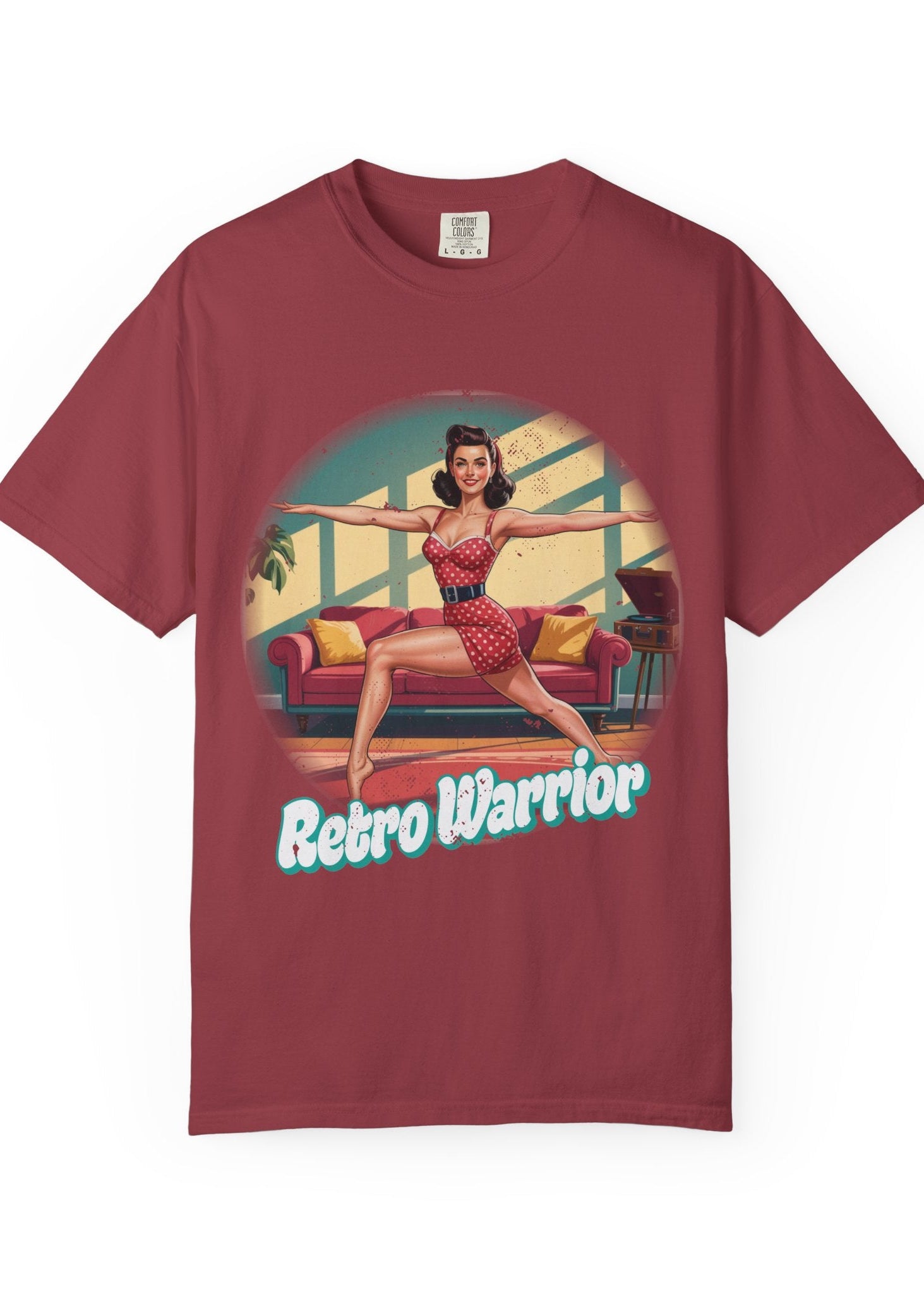 Retro Warrior Yoga T-Shirt