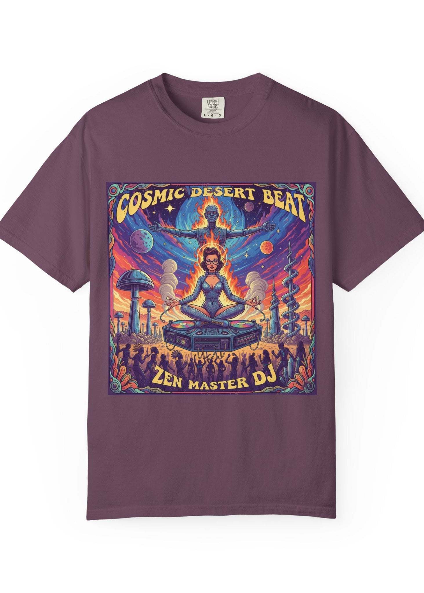 Pinup DJ Desert Rave T-Shirt