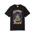 Cosmic Doll Retro Graphic T-Shirt – Vintage Galaxy Meditation Zen Tee