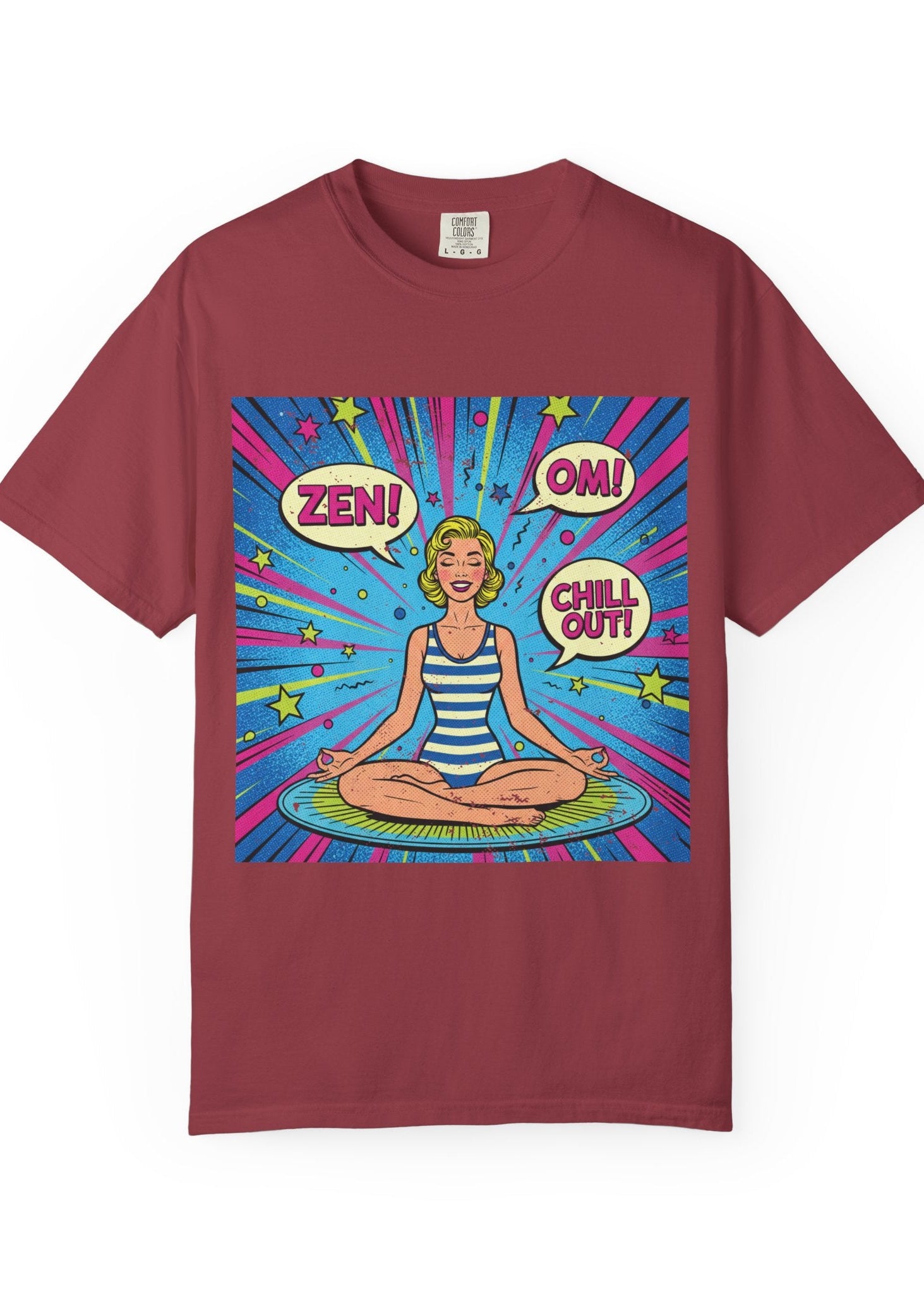 Vintage Zen Pop Art T-Shirt