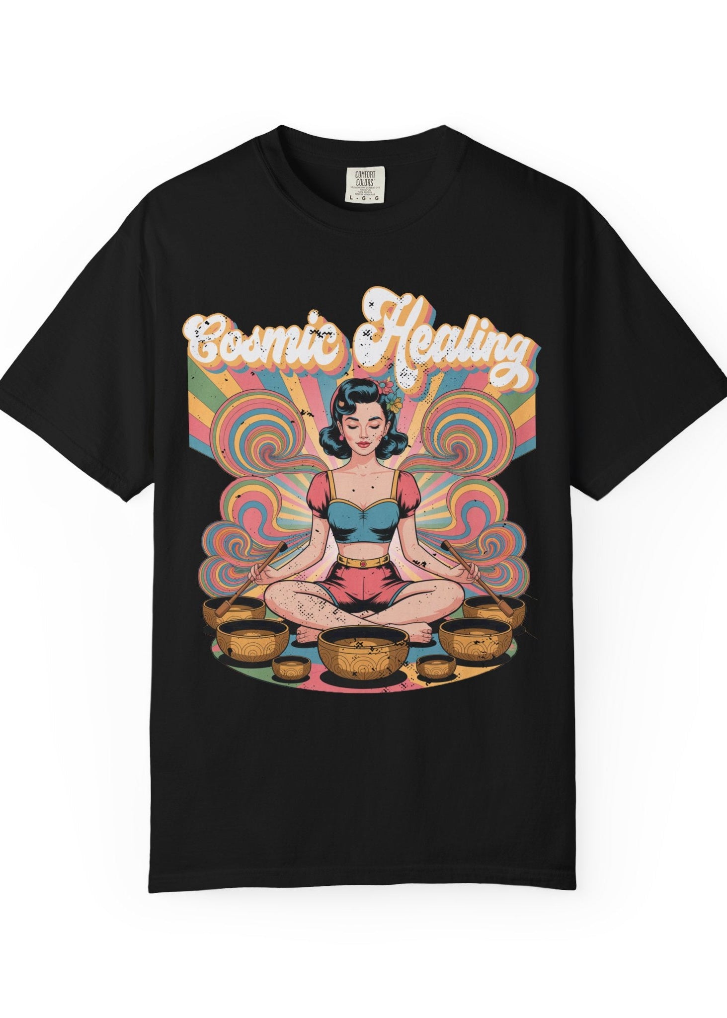 Cosmic Healing Sound Bowl Tee