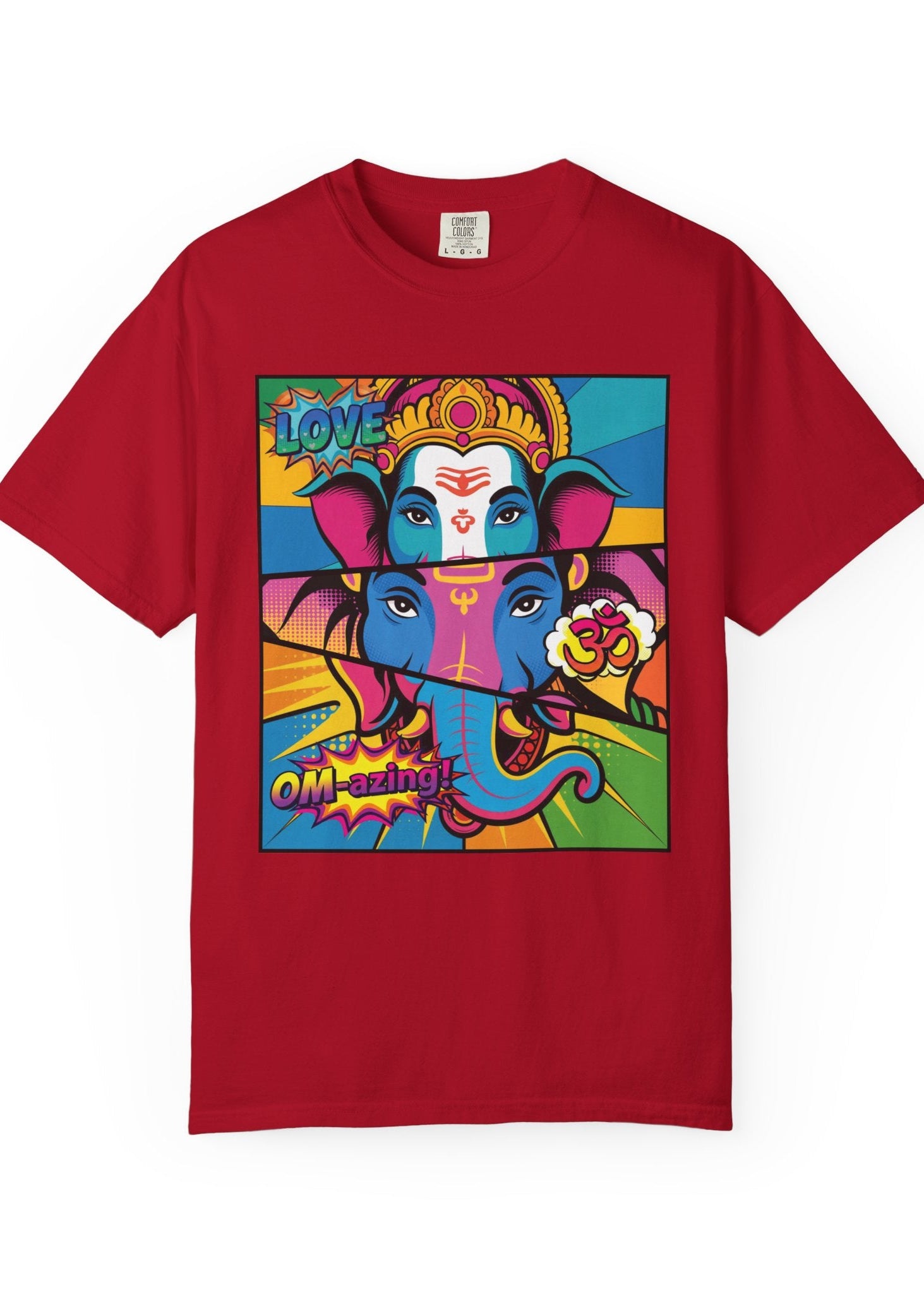 Pop Art Lord Ganesha “OM-azing” T-Shirt