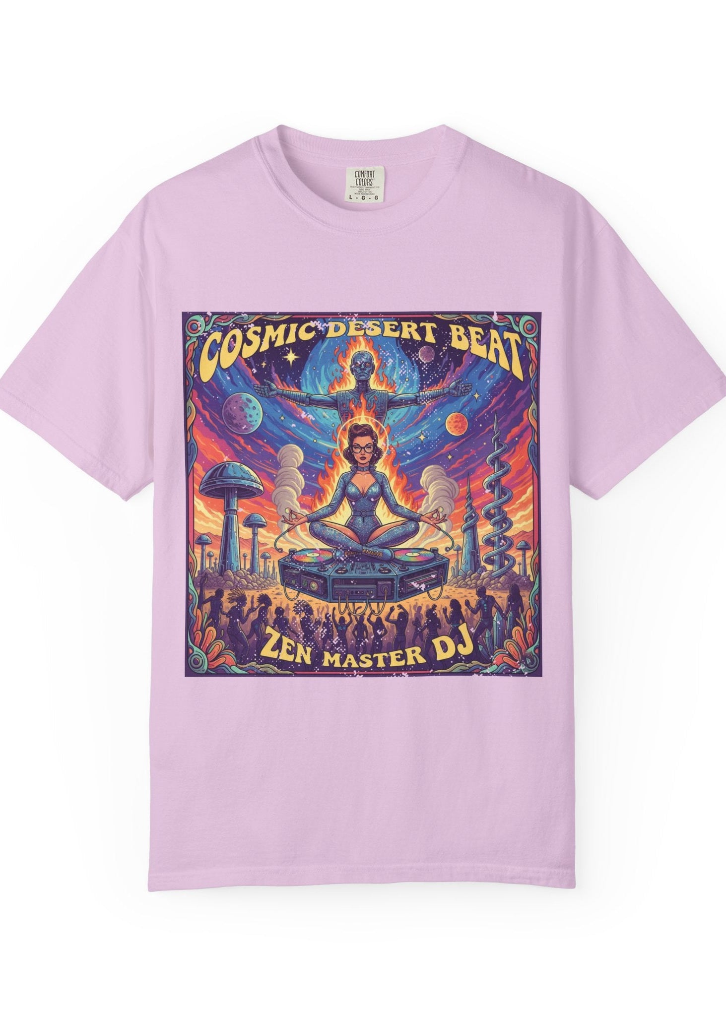 Pinup DJ Desert Rave T-Shirt