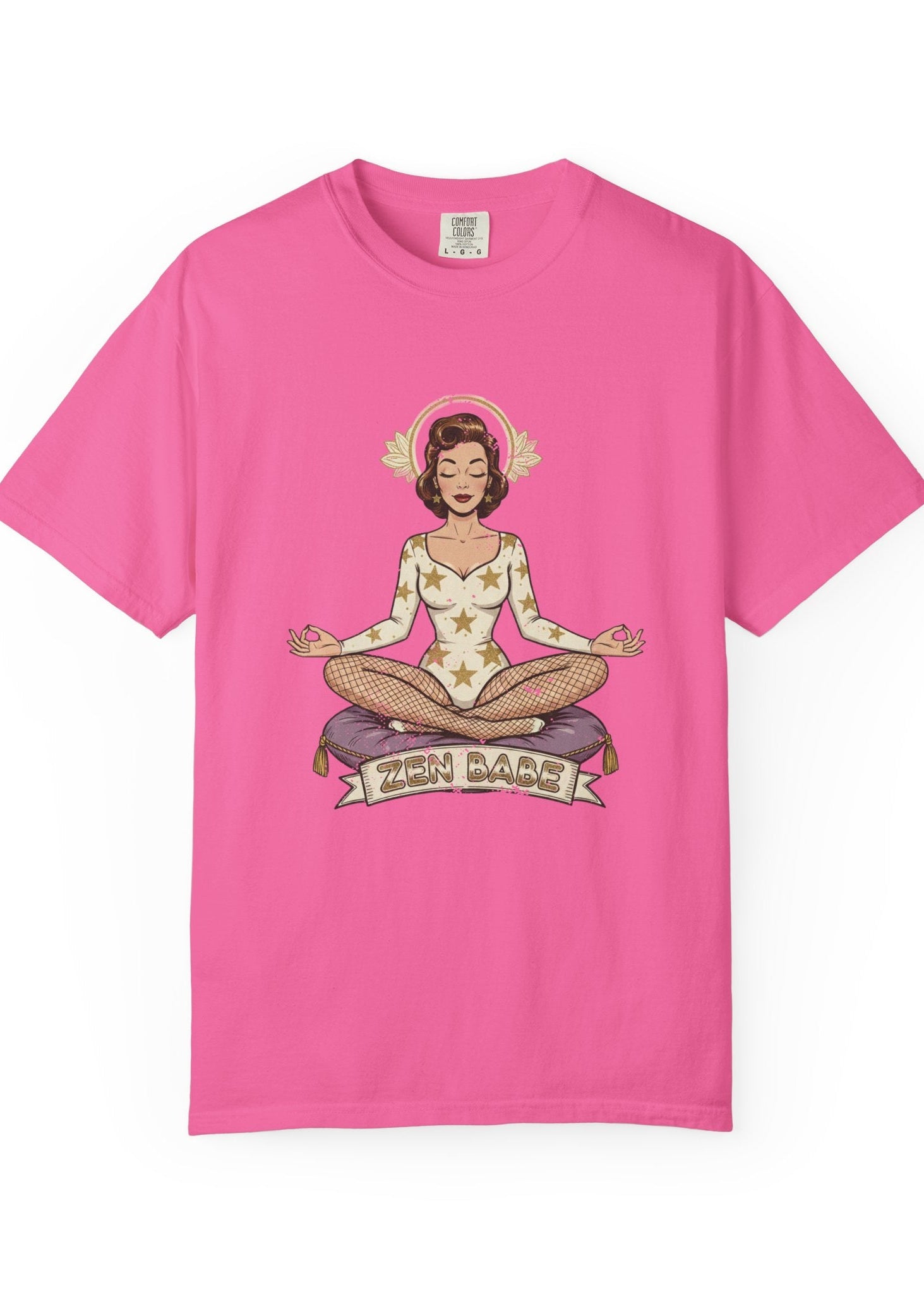 Zen Babe Retro Classic Yoga Tee
