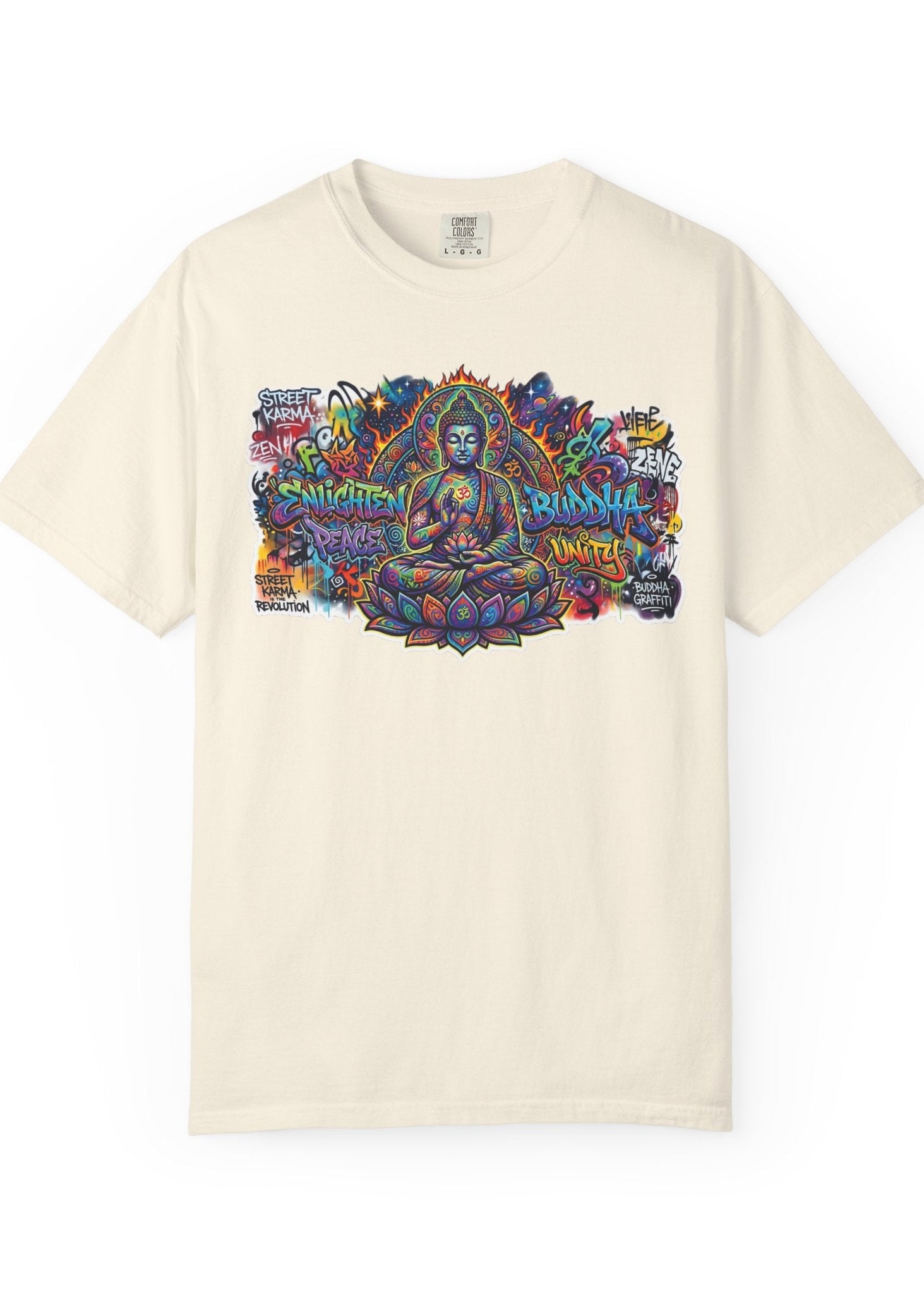 Graffiti Buddha Street Art T-Shirt