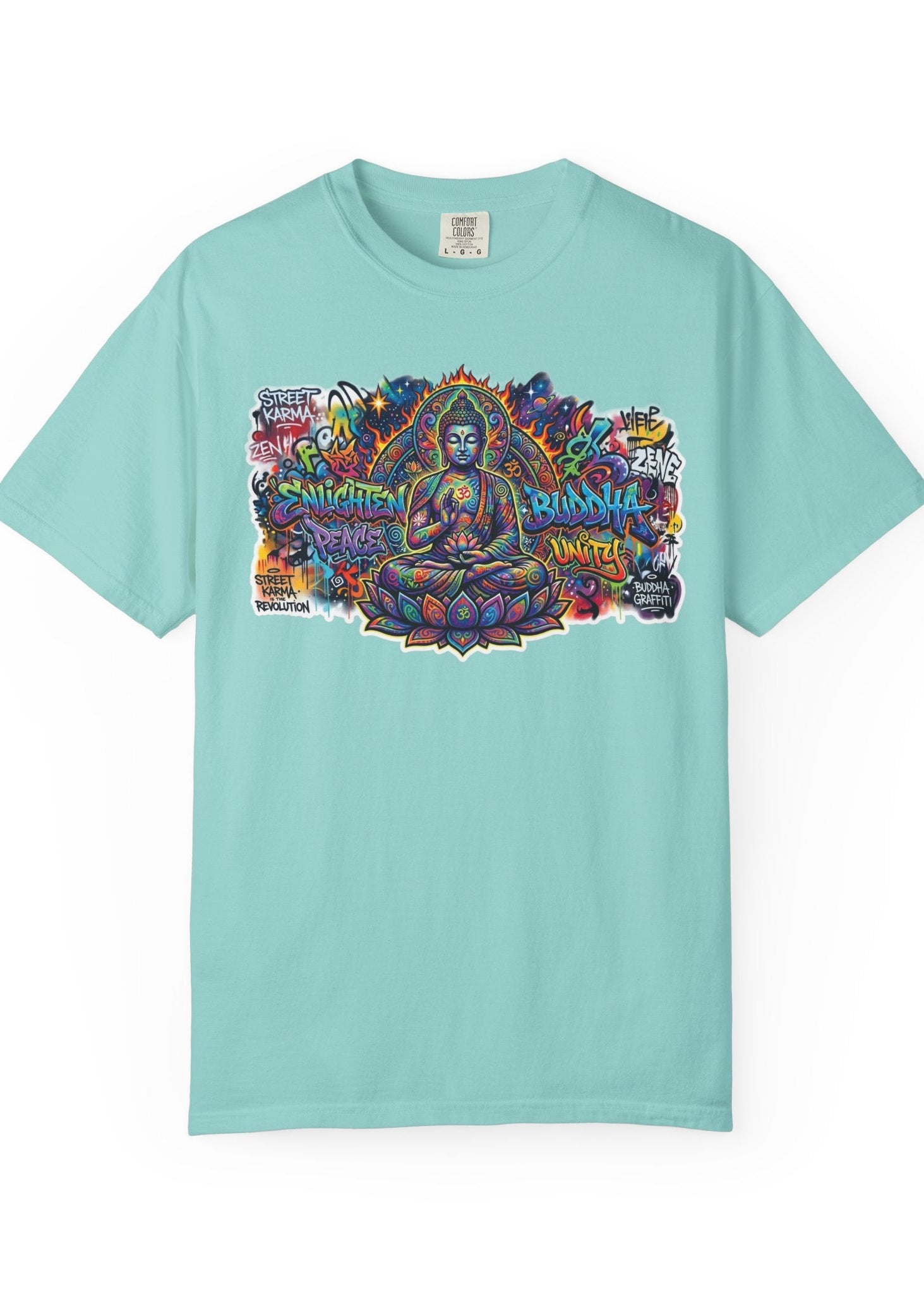 Graffiti Buddha Street Art T-Shirt