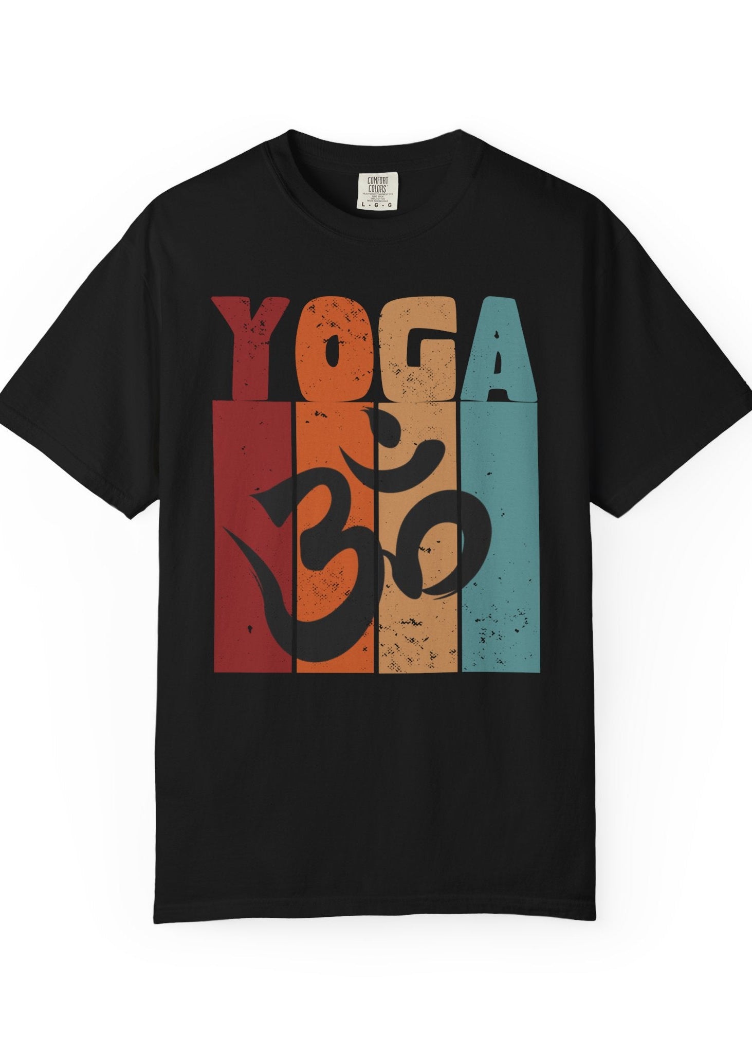Retro Yoga Om T-Shirt