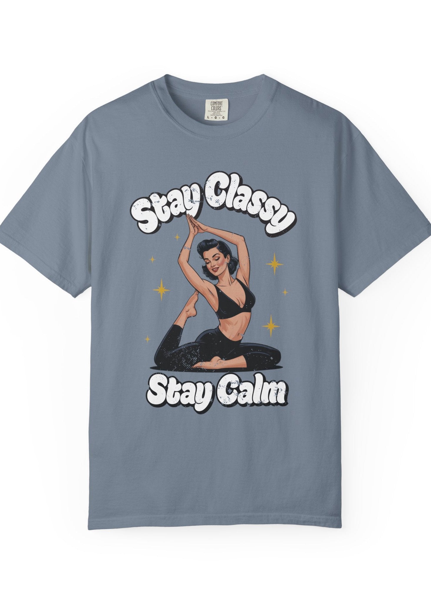 Retro Pinup Yoga T-Shirt