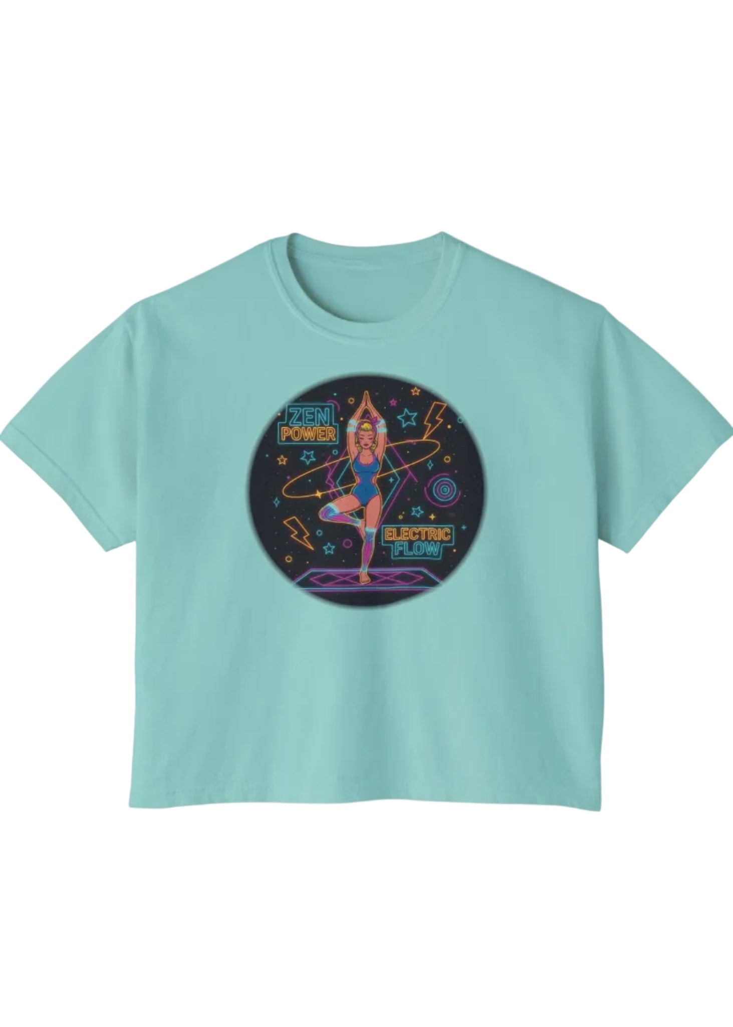 Electric Flow Yoga Tee