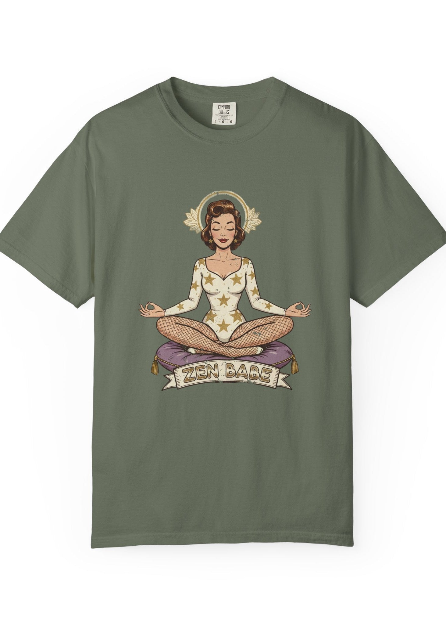 Zen Babe Retro Classic Yoga Tee