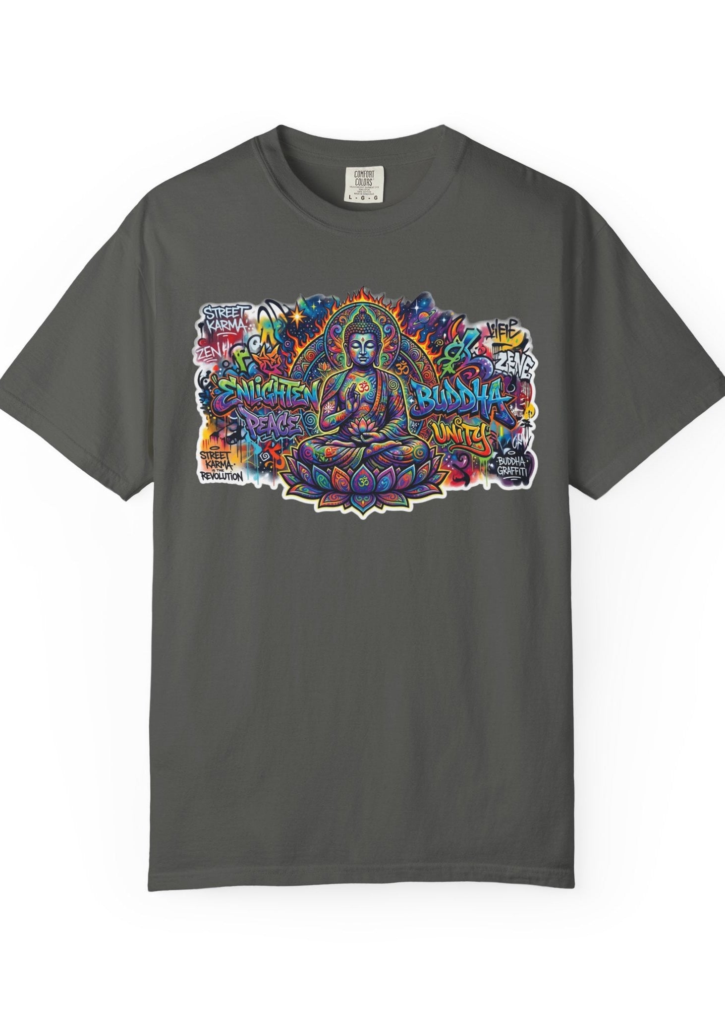 Graffiti Buddha Street Art T-Shirt