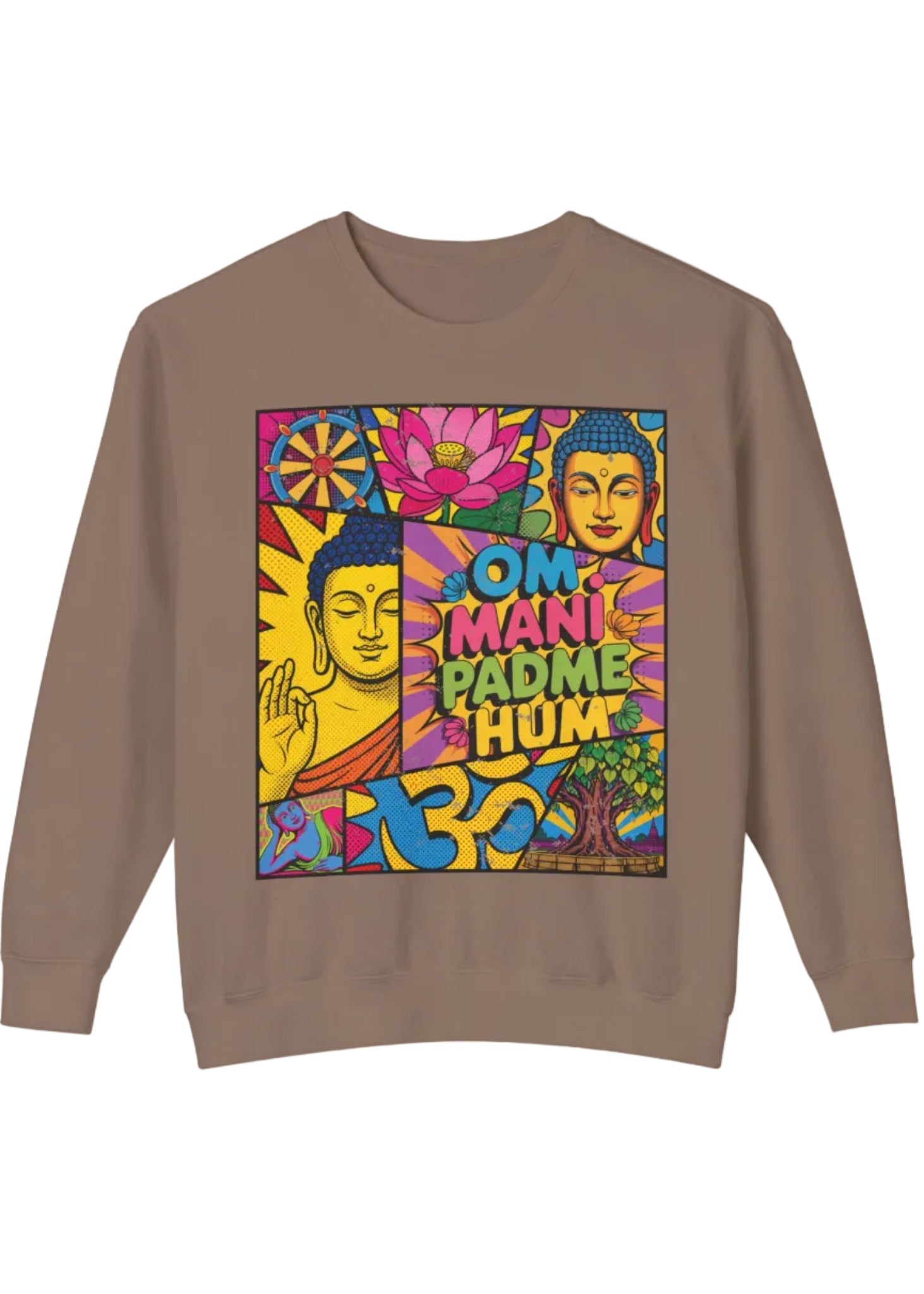 Pop Art Buddha Sweatshirt