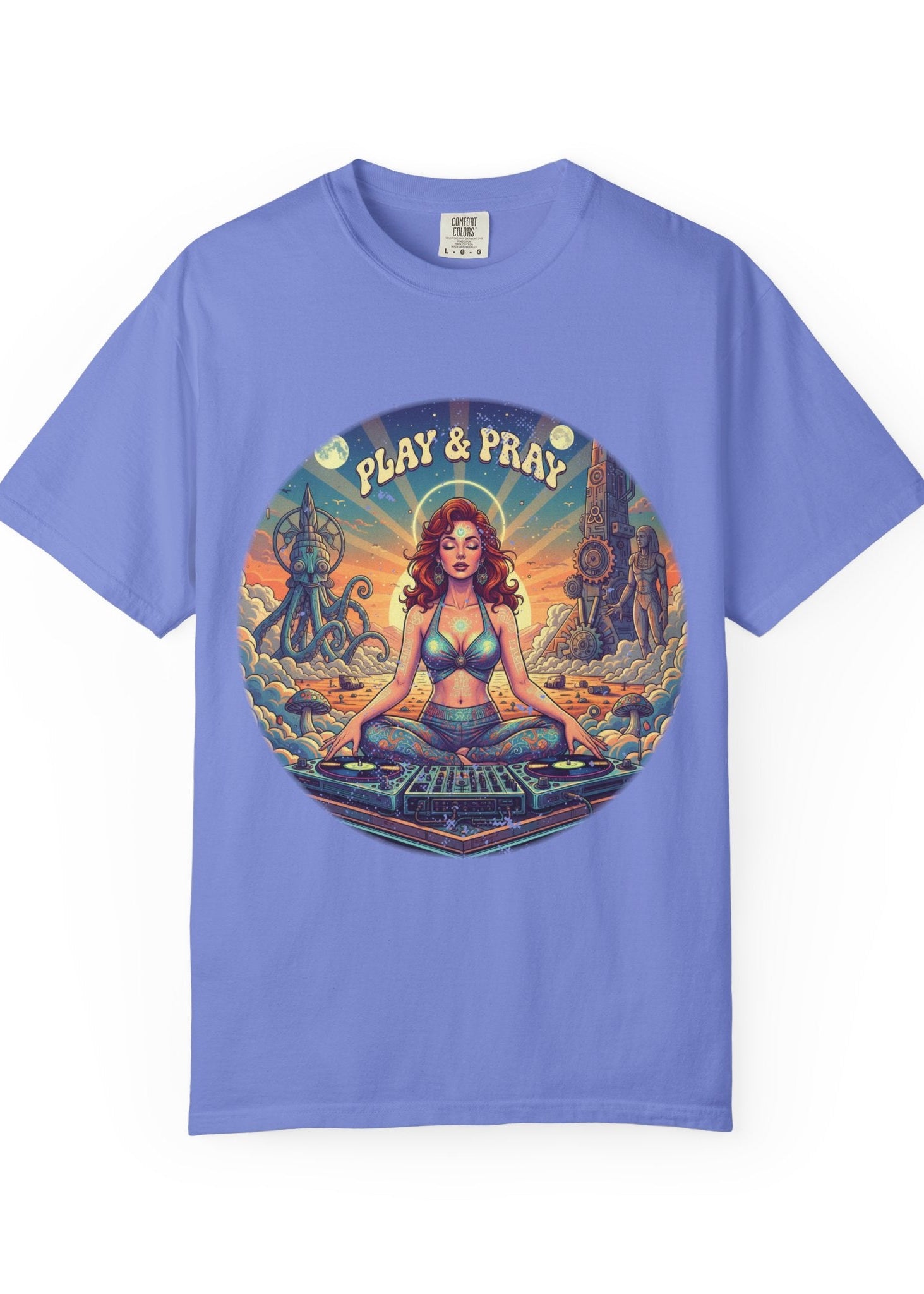 Play & Pray DJ T-Shirt