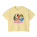 Beach Warrior Retro Graphic T-Shirt – Vintage Pin-Up Summer Tee