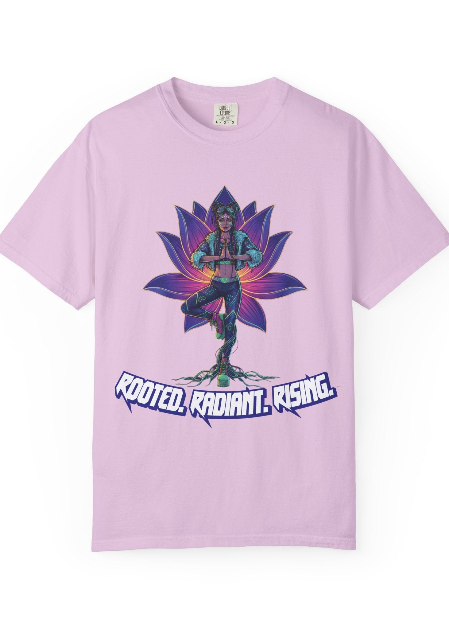 Rooted. Radiant. Rising. Graphic Tee – Urban Spirit Edition