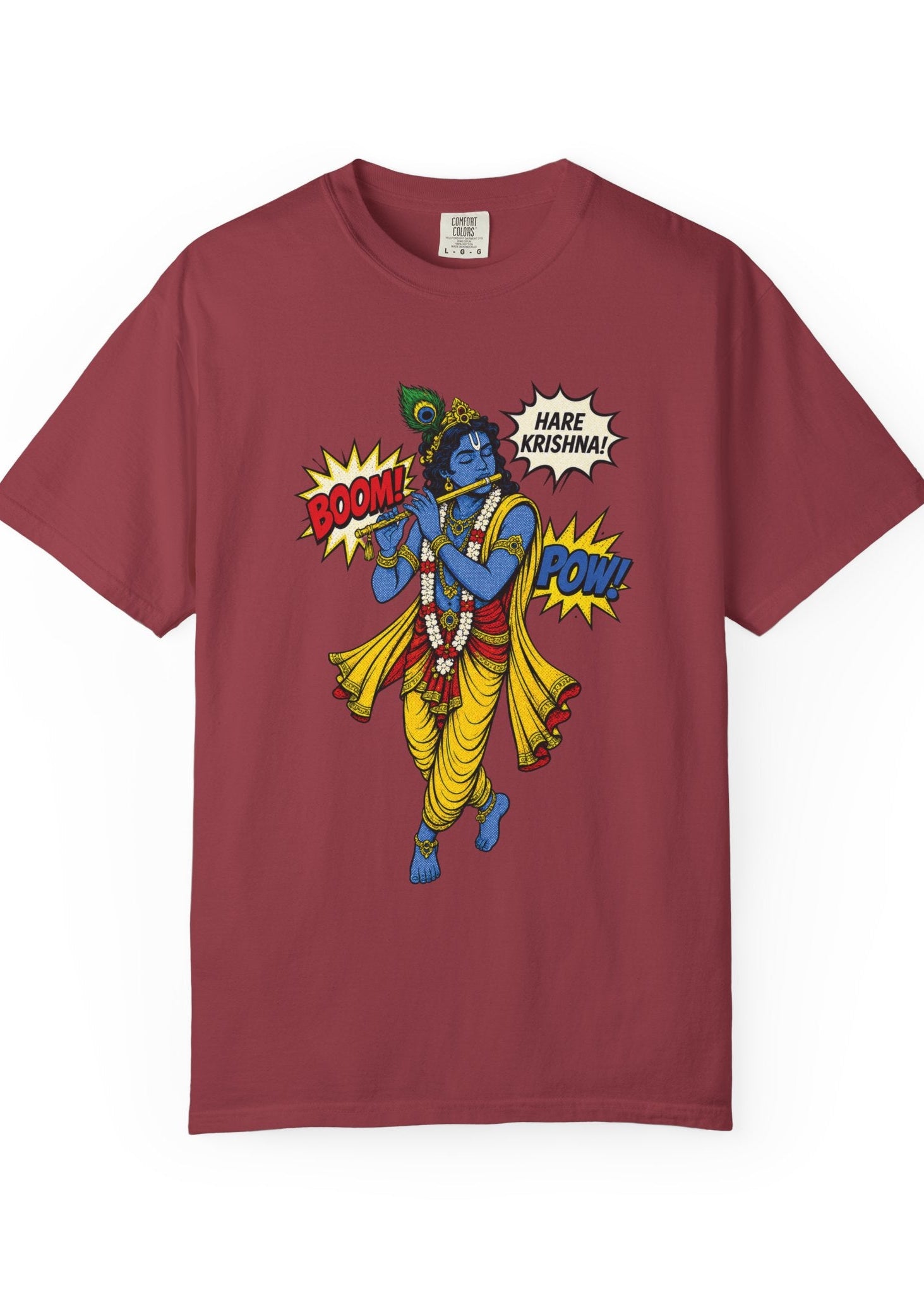 Krishna Pop Art Comic Book T-Shirt