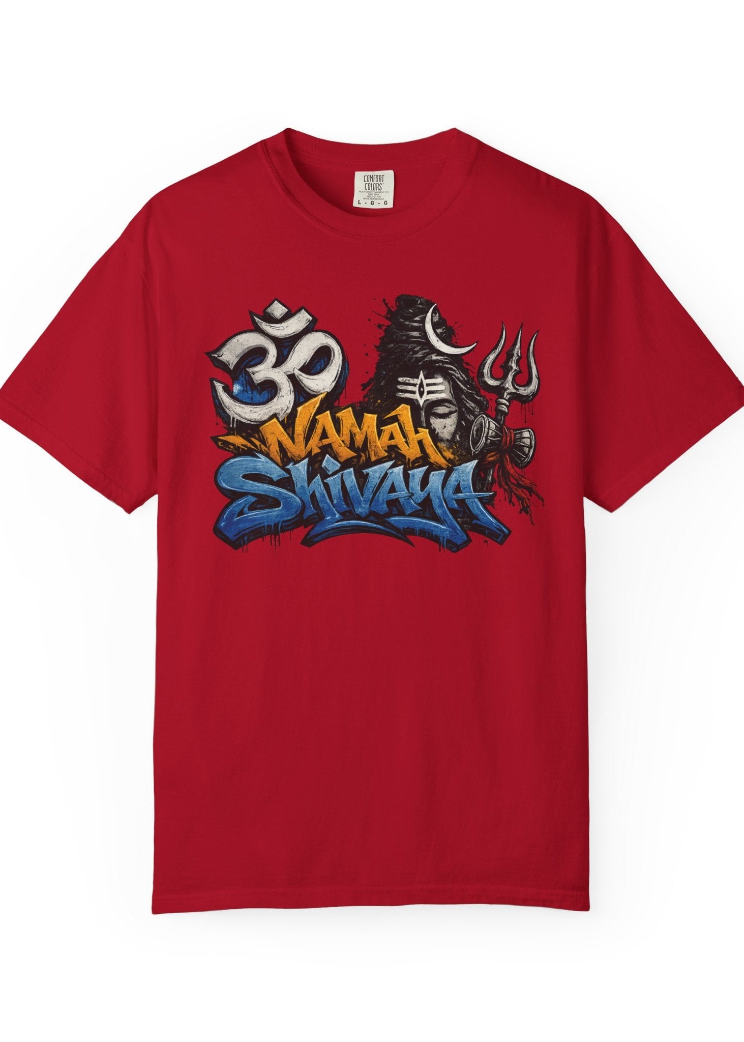 Om Namah Shivaya Graffiti Tee