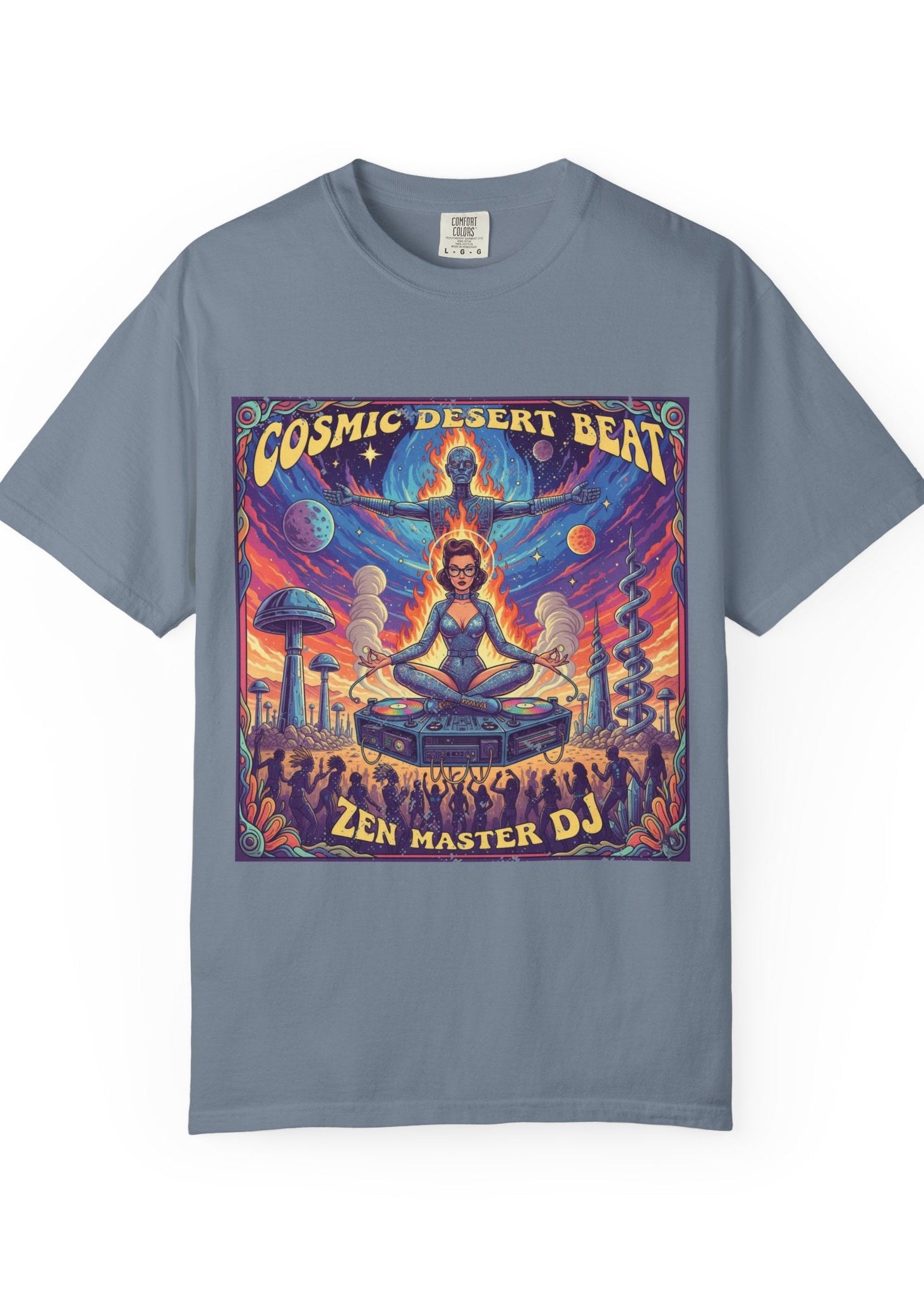Pinup DJ Desert Rave T-Shirt