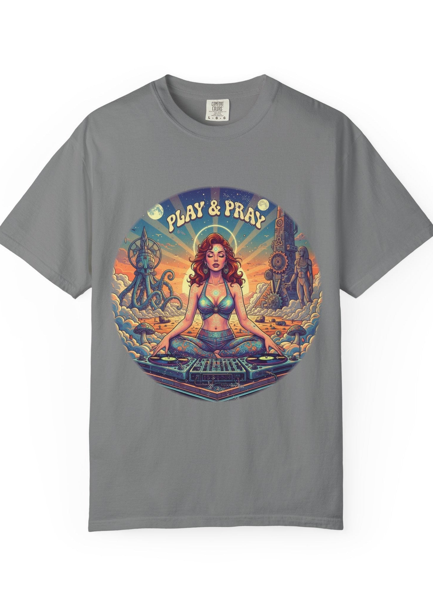 Play & Pray DJ T-Shirt