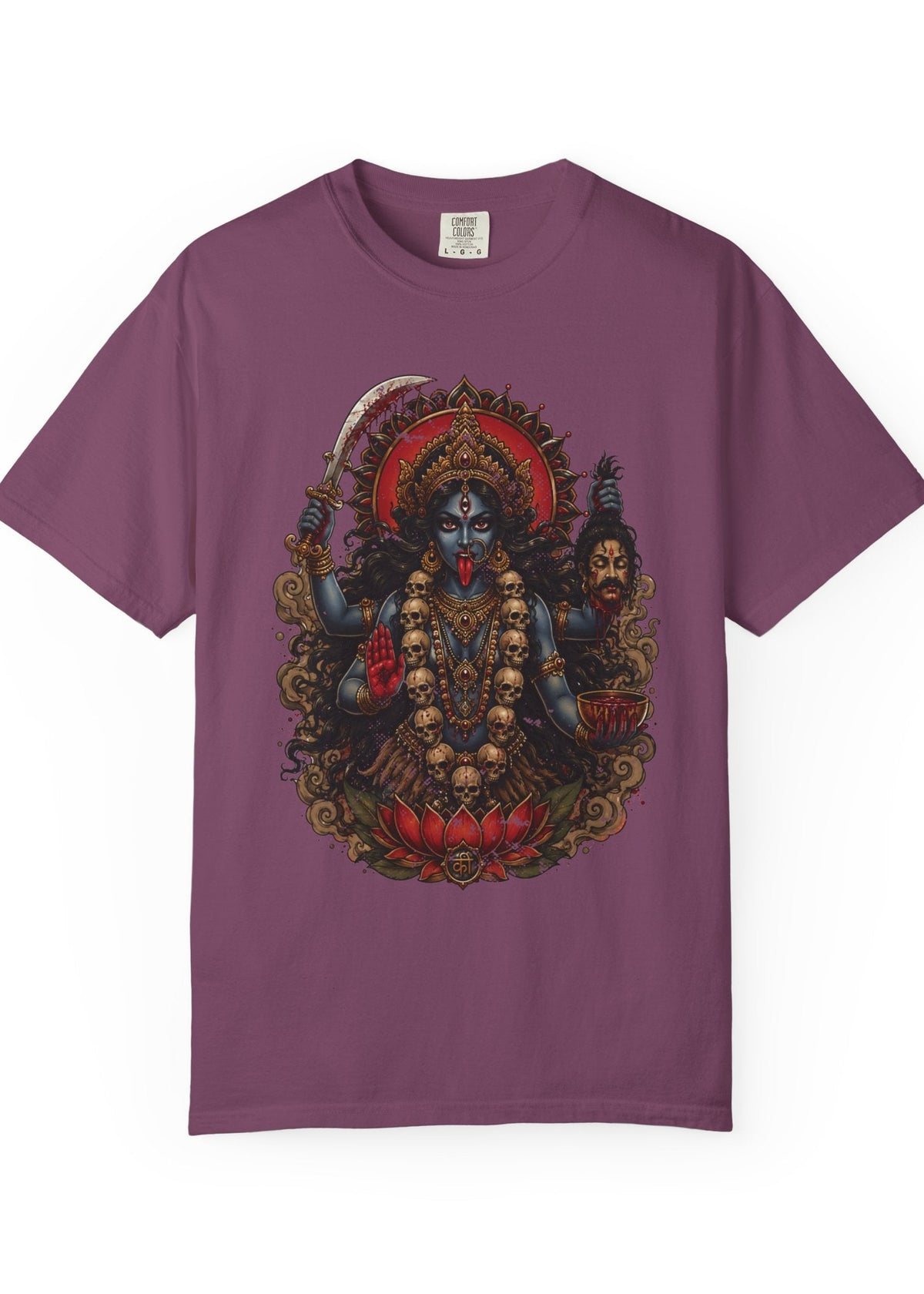 Maa Kali Neo Traditional Tattoo T-Shirt