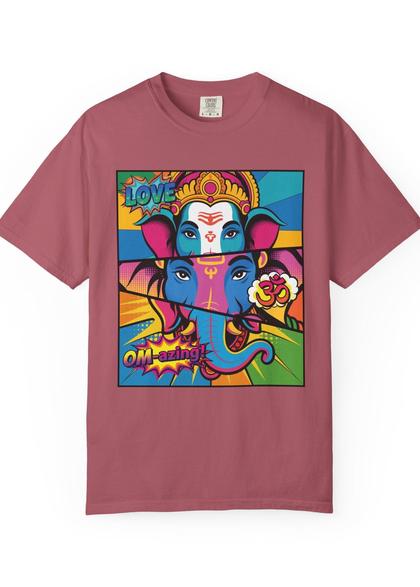 Pop Art Lord Ganesha “OM-azing” T-Shirt