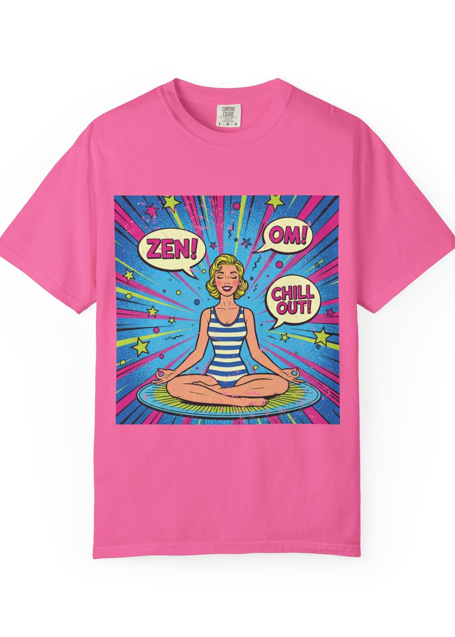 Vintage Zen Pop Art T-Shirt