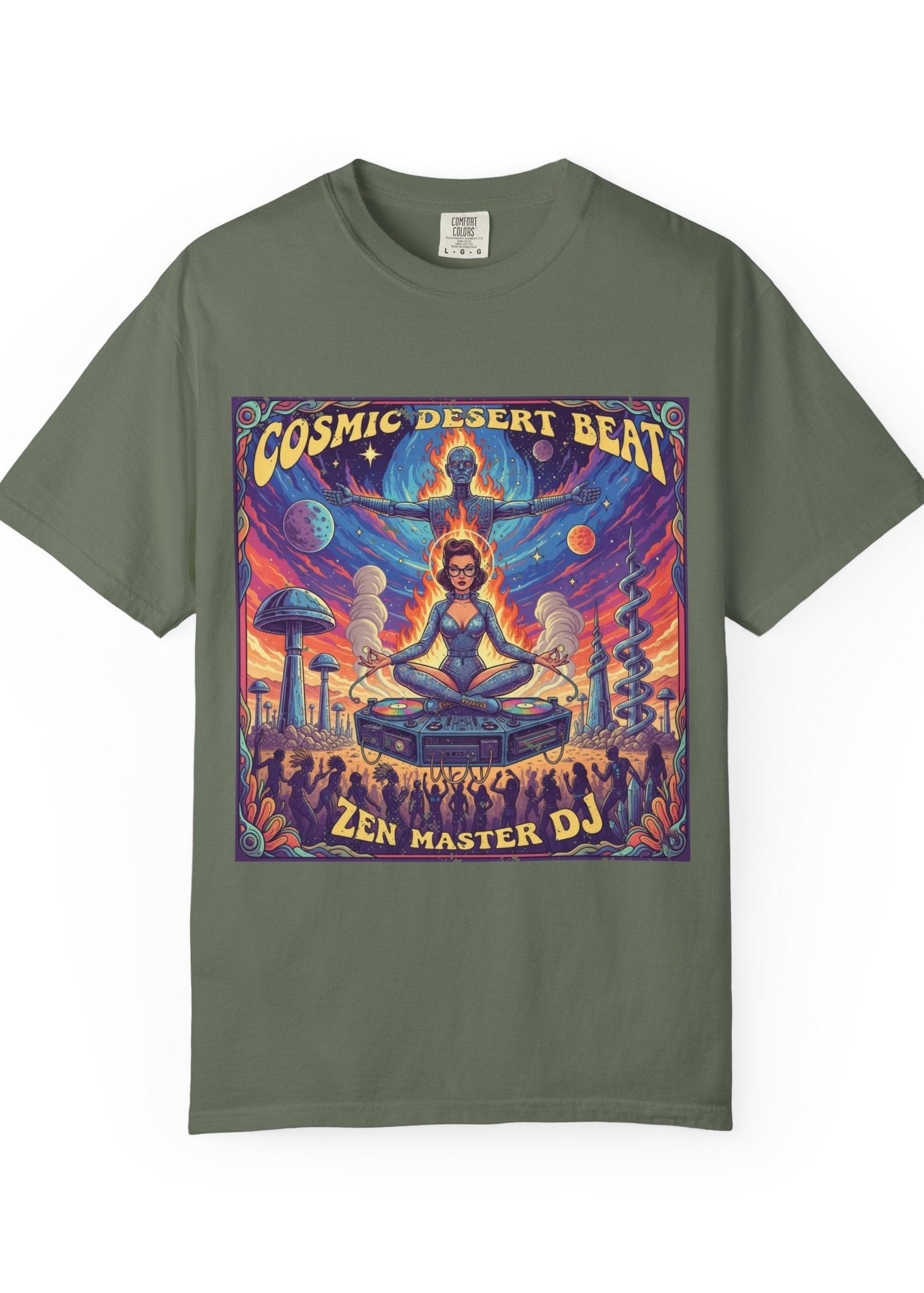 Pinup DJ Desert Rave T-Shirt
