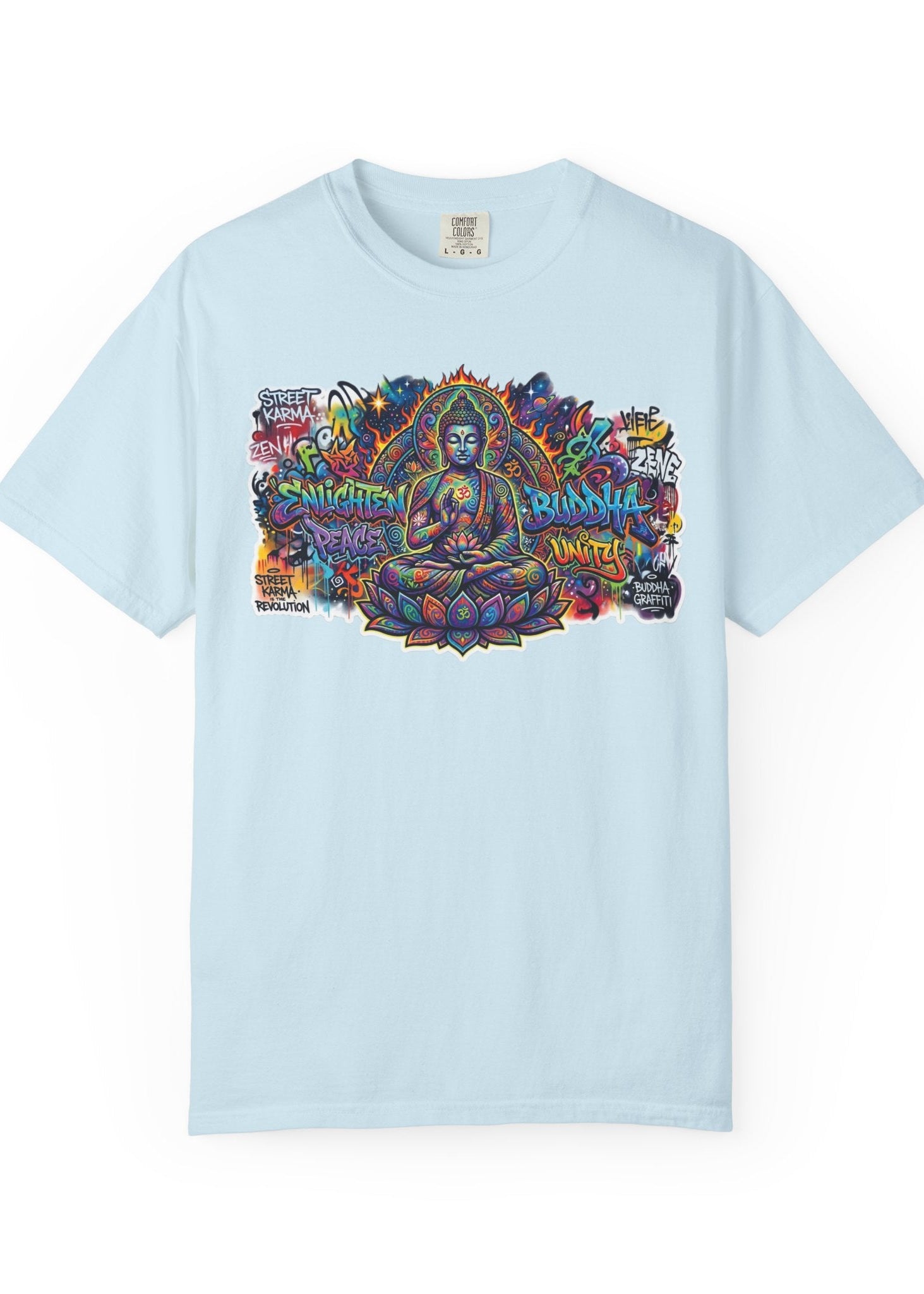 Graffiti Buddha Street Art T-Shirt