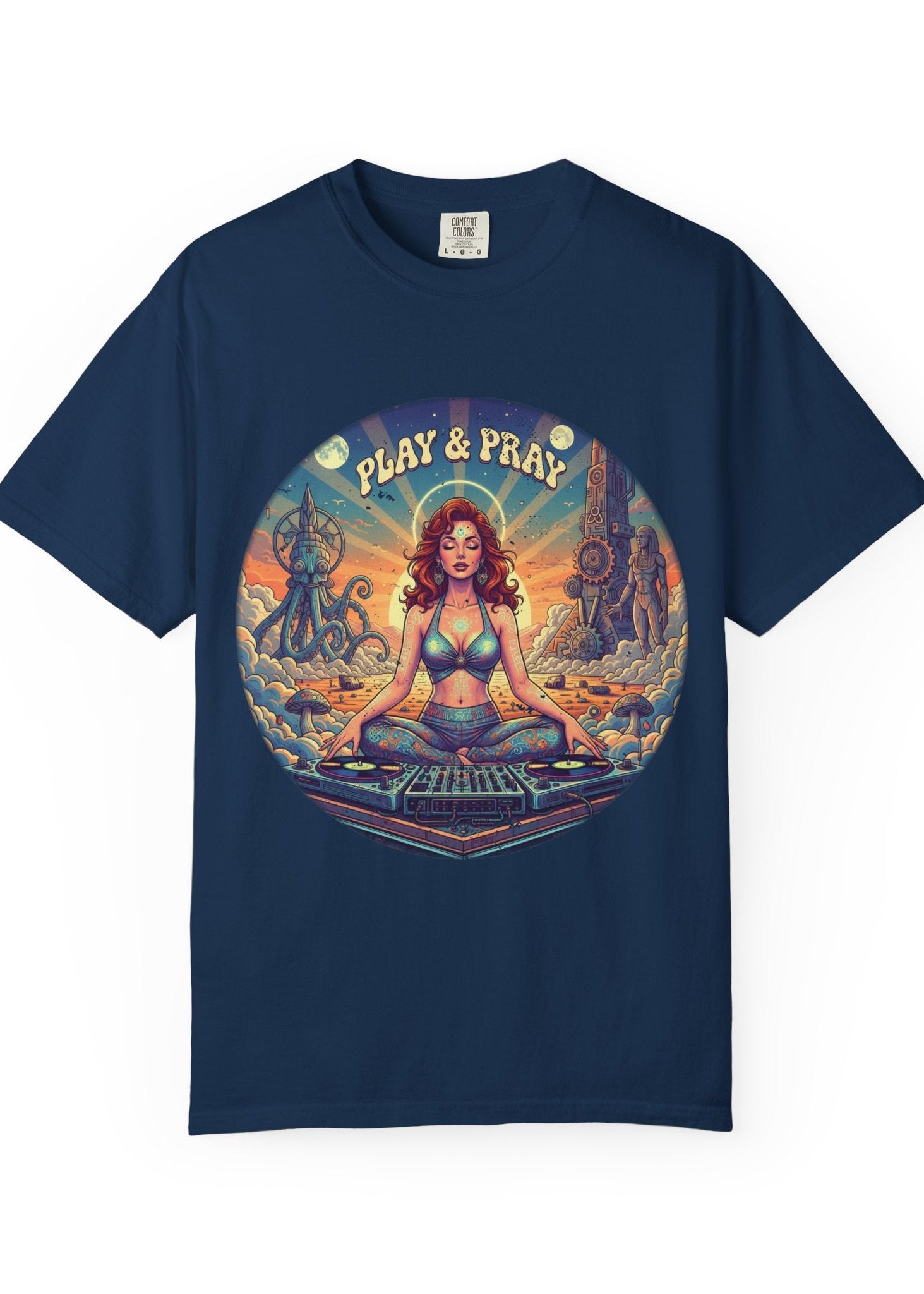 Play & Pray DJ T-Shirt