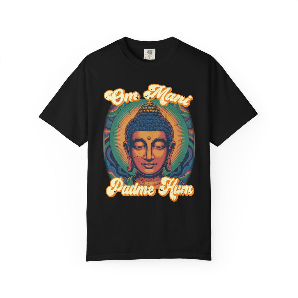 Om Mani Padme Hum T-Shirt – Tibetan Buddhist Mantra Meditation Tee