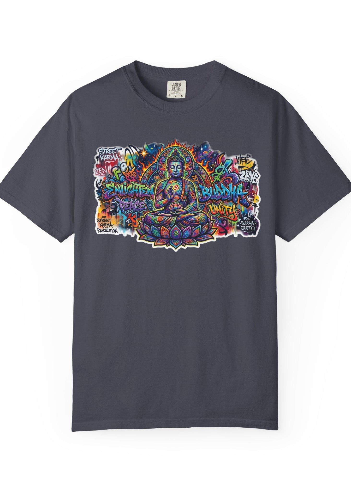 Graffiti Buddha Street Art T-Shirt