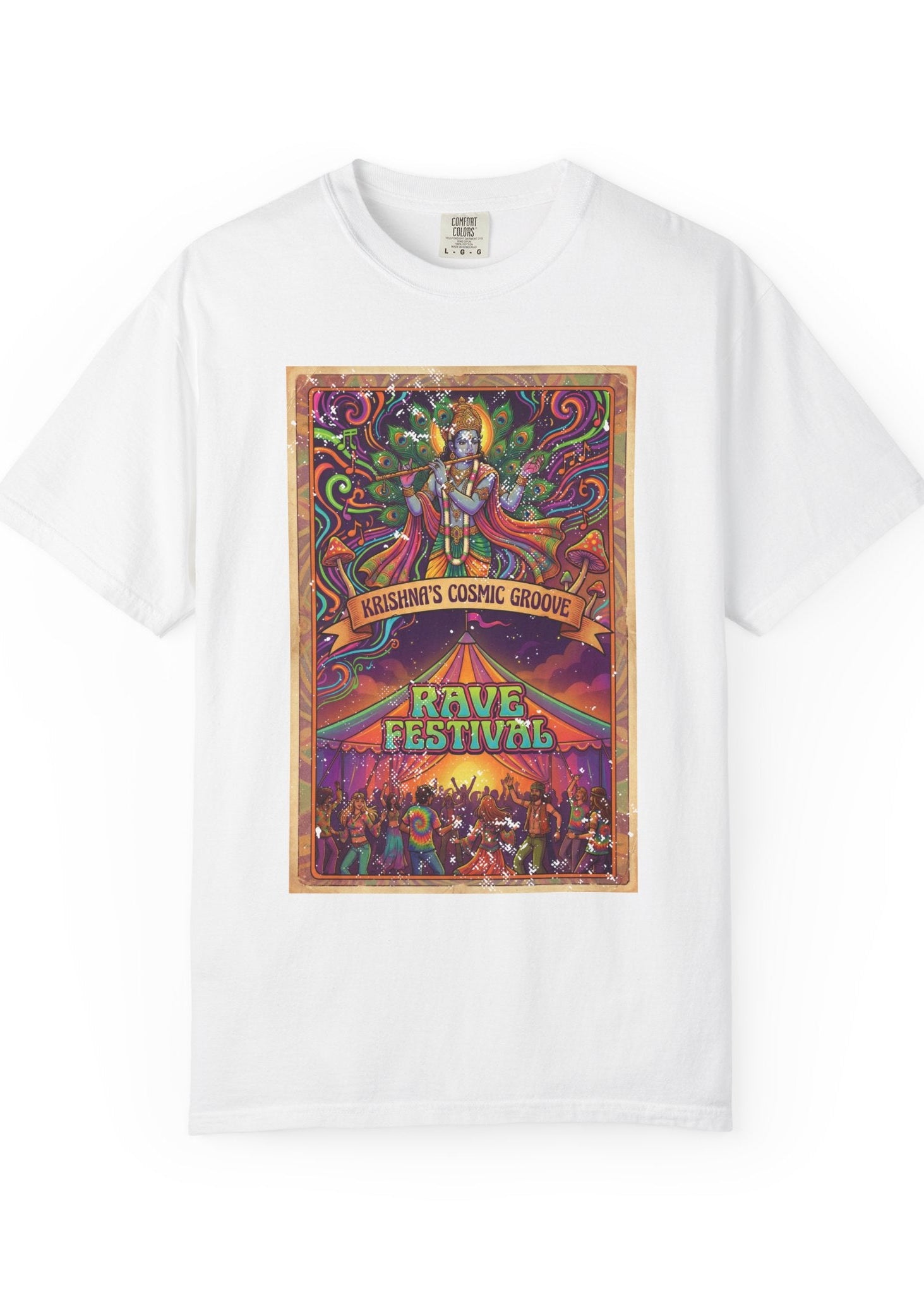 Cosmic Krishna T-Shirt