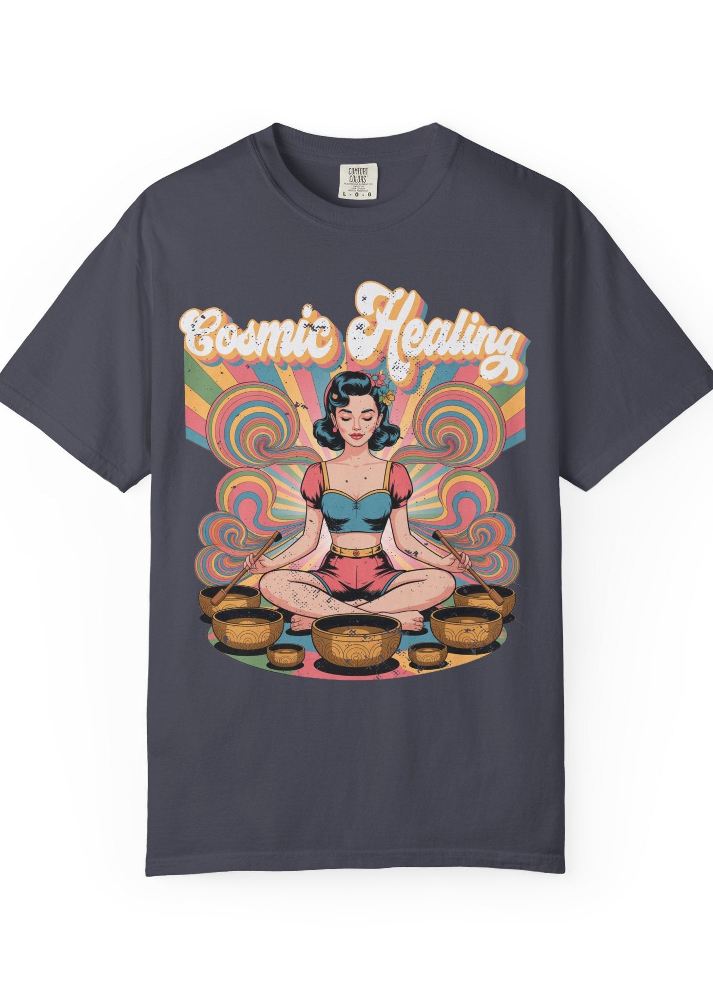 Cosmic Healing Sound Bowl Tee