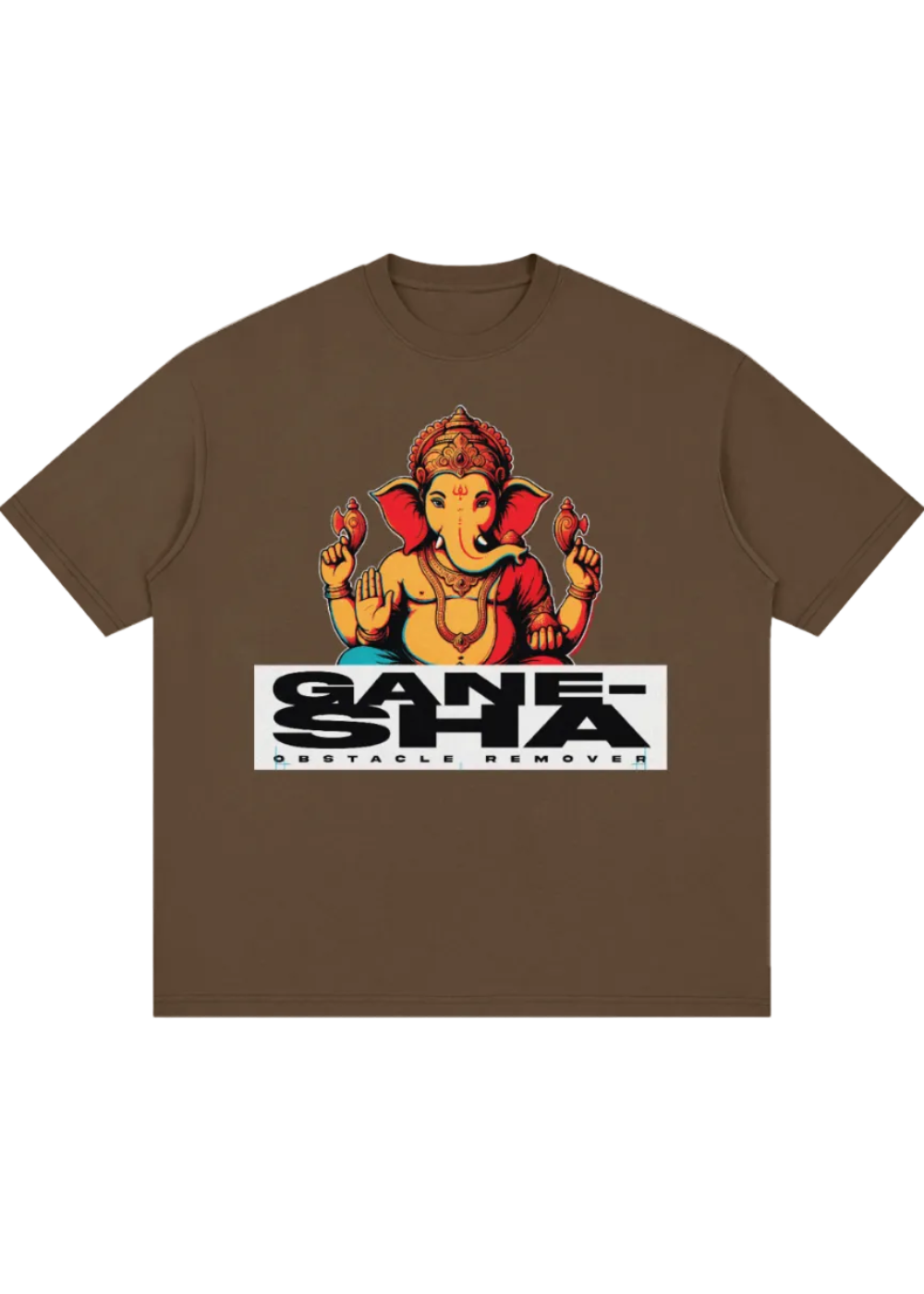 Ganesha Pop Art Oversized Tee