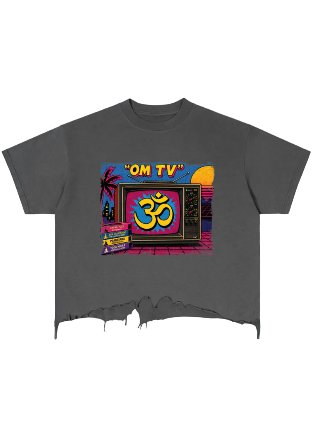 OM TV 80s Yoga T-Shirt