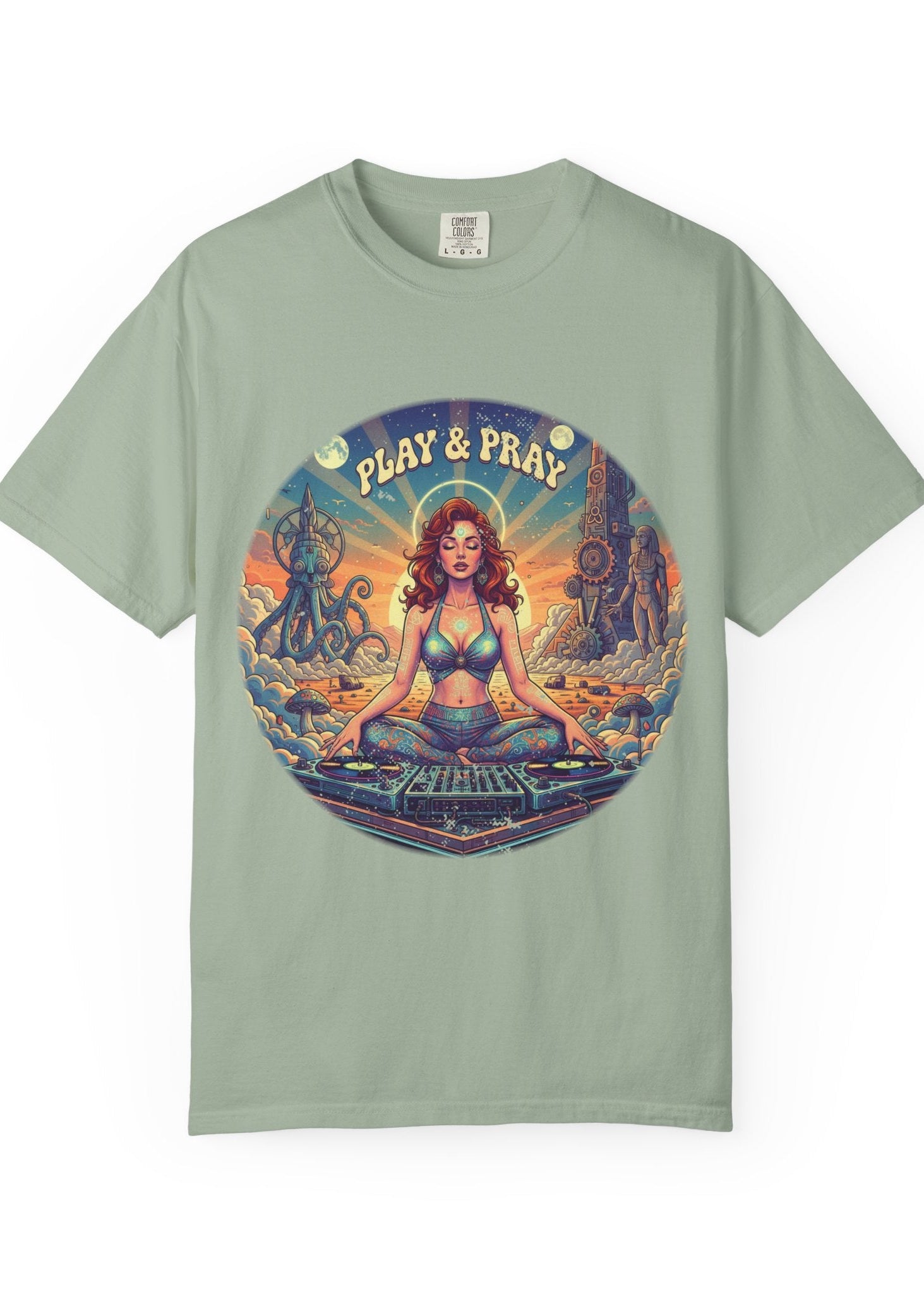 Play & Pray DJ T-Shirt