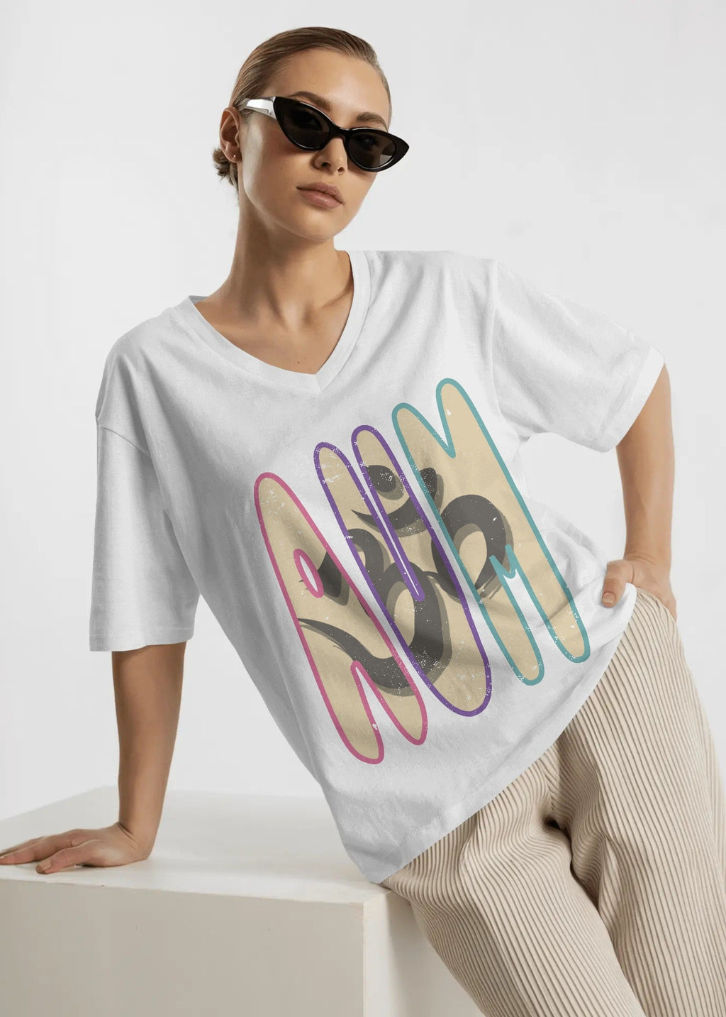 Retro AUM Symbol Graphic Tee