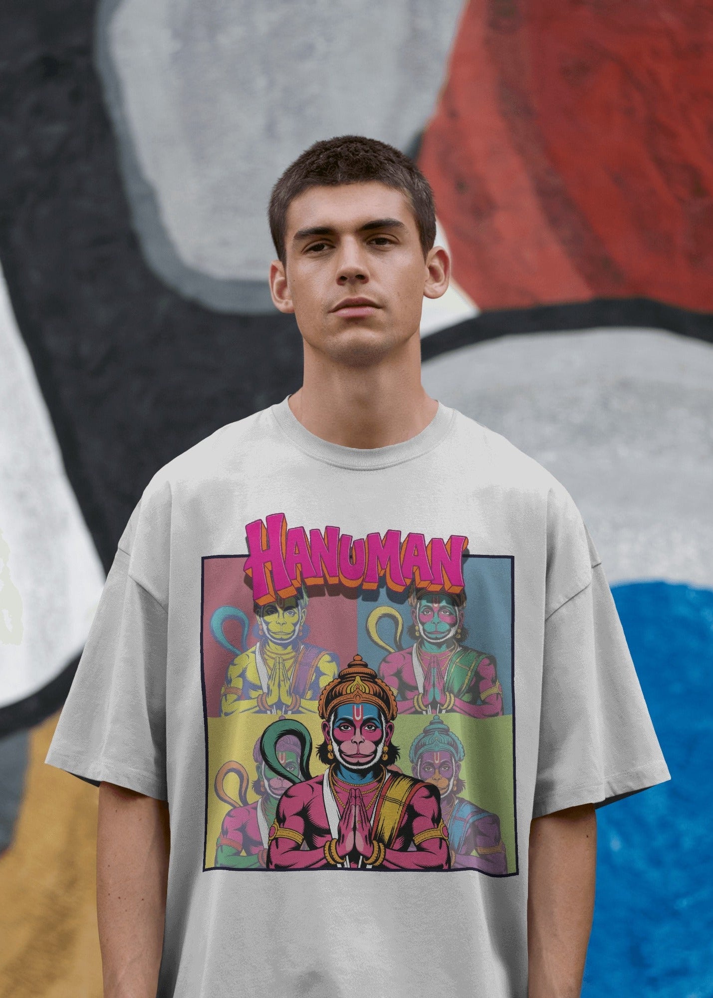 Hanuman Pop Art Warhol Style T-Shirt