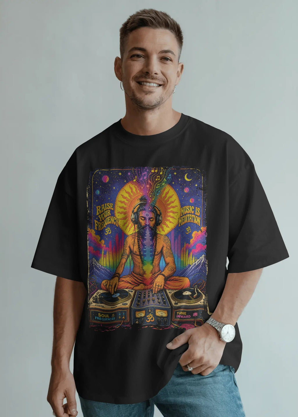 Yogi DJ Graphic T-Shirt