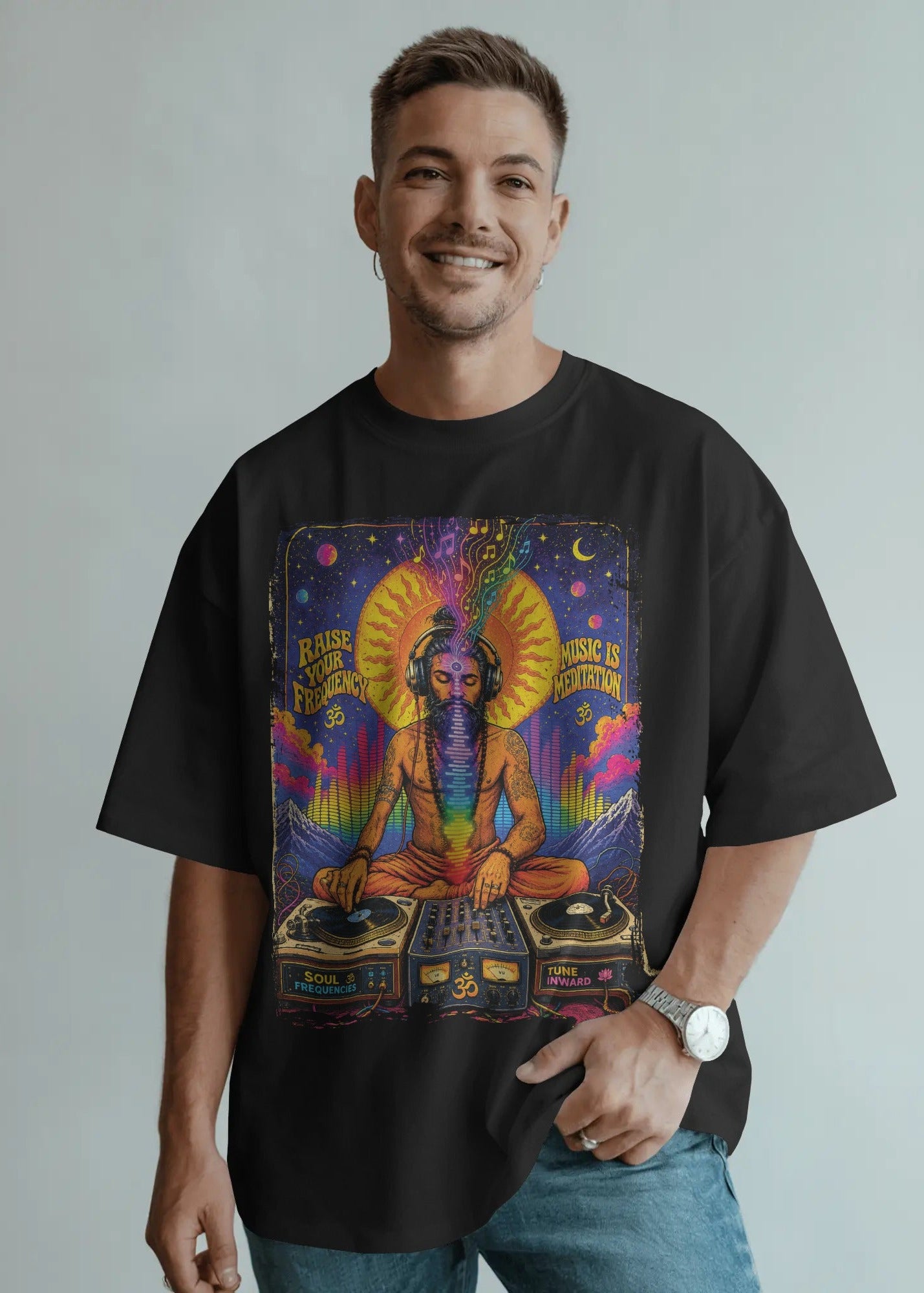 Yogi DJ Graphic T-Shirt