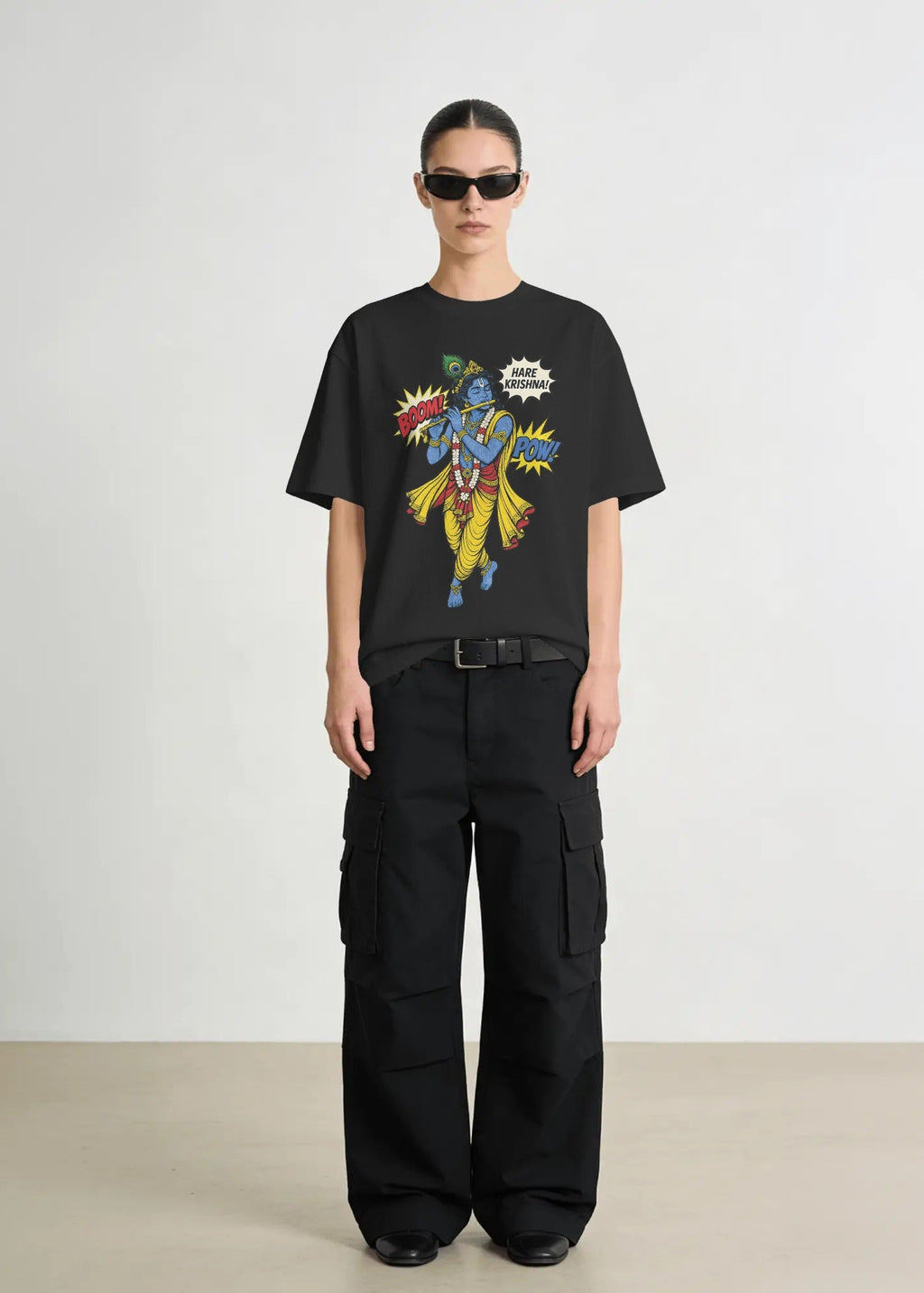 Krishna Pop Art Comic Book T-Shirt