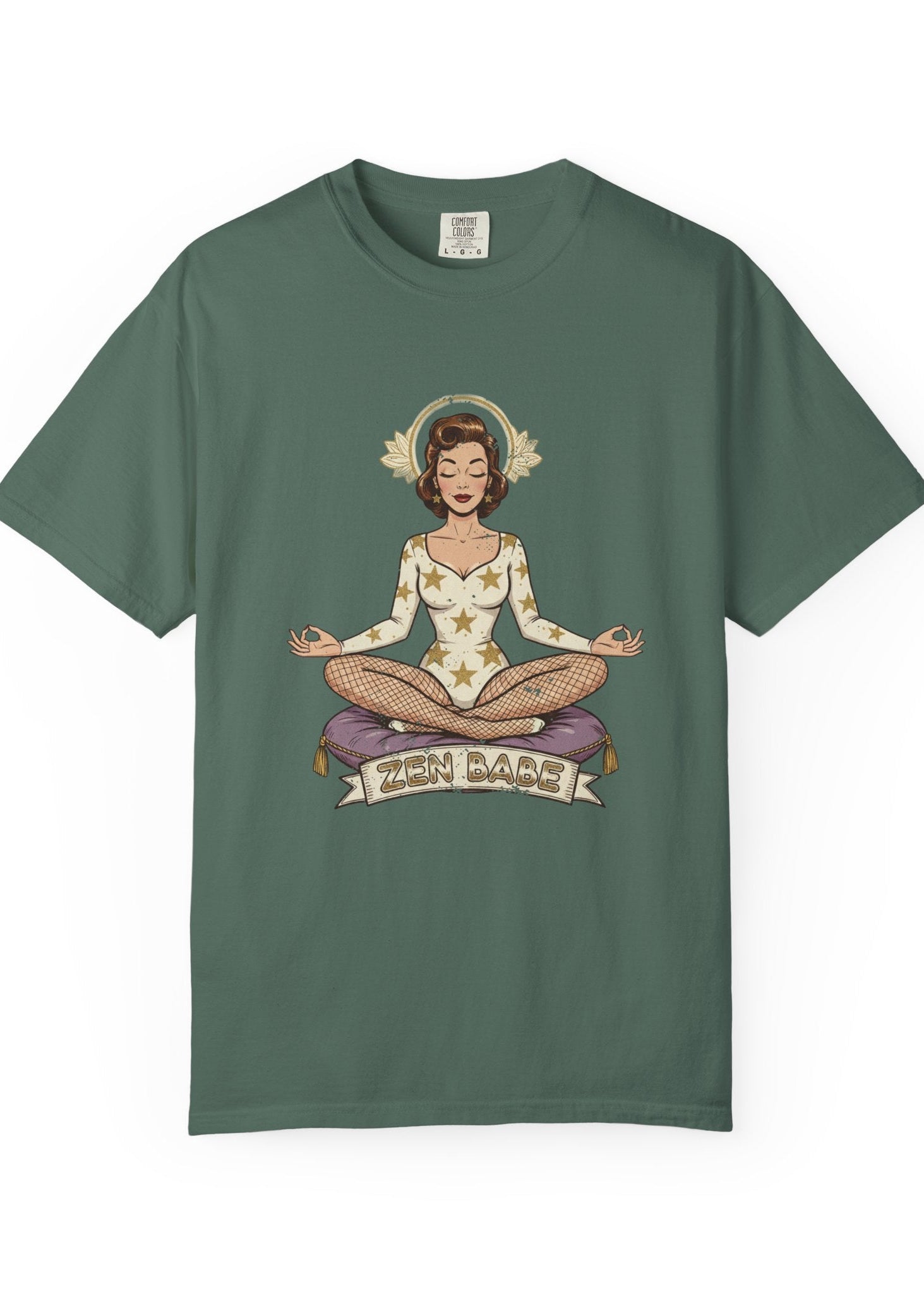 Zen Babe Retro Classic Yoga Tee